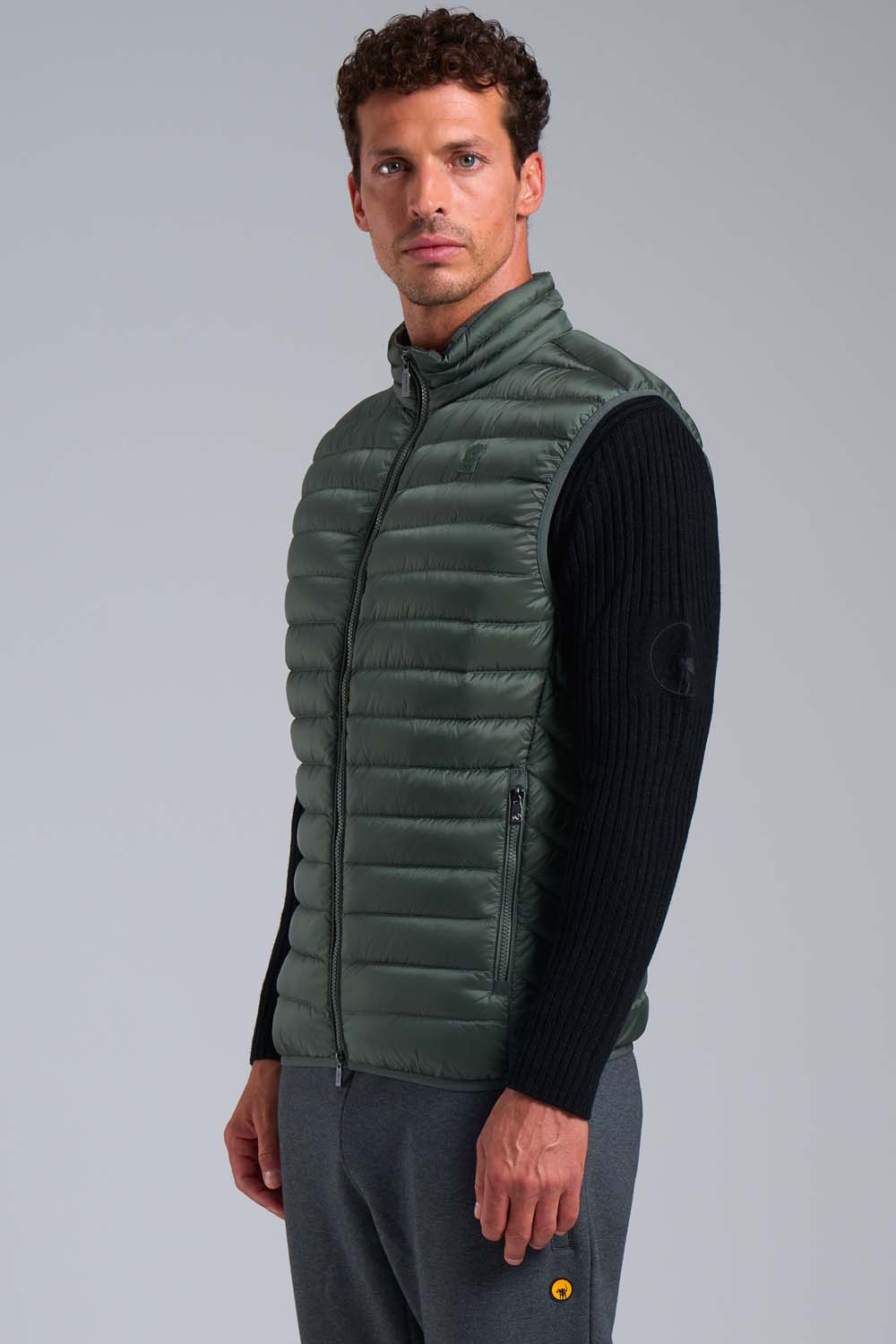 ASTOR - Smanicato 100 grammi verde in vera piuma 800 fill power