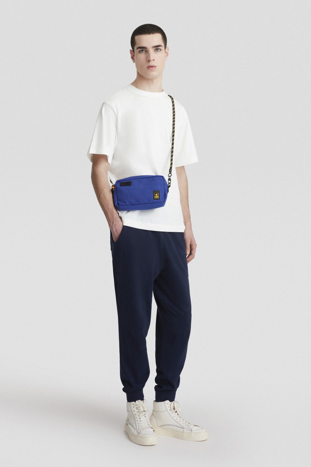 Pantaloni da uomo blu