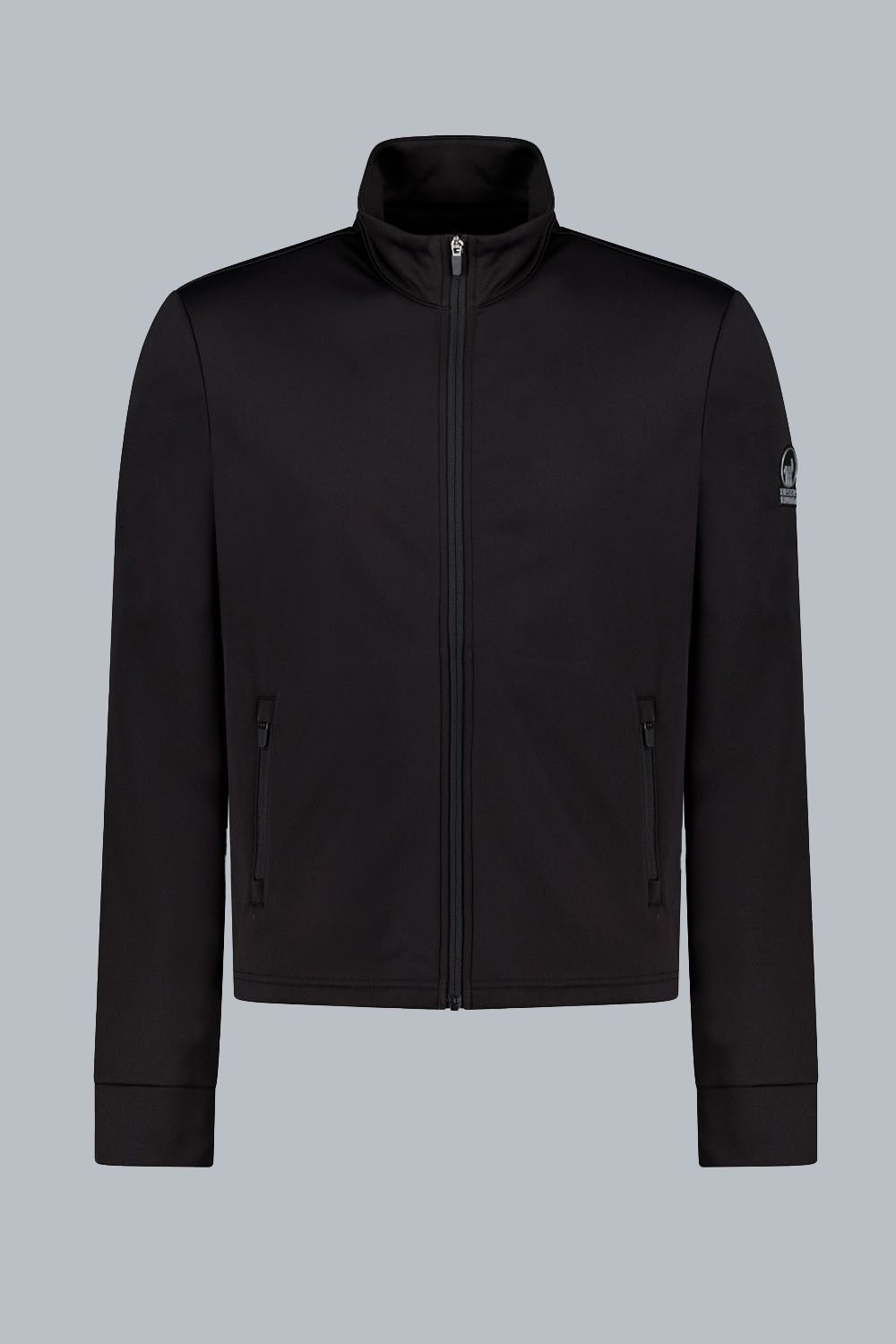 FLORIAN - Midlayer nero full zip