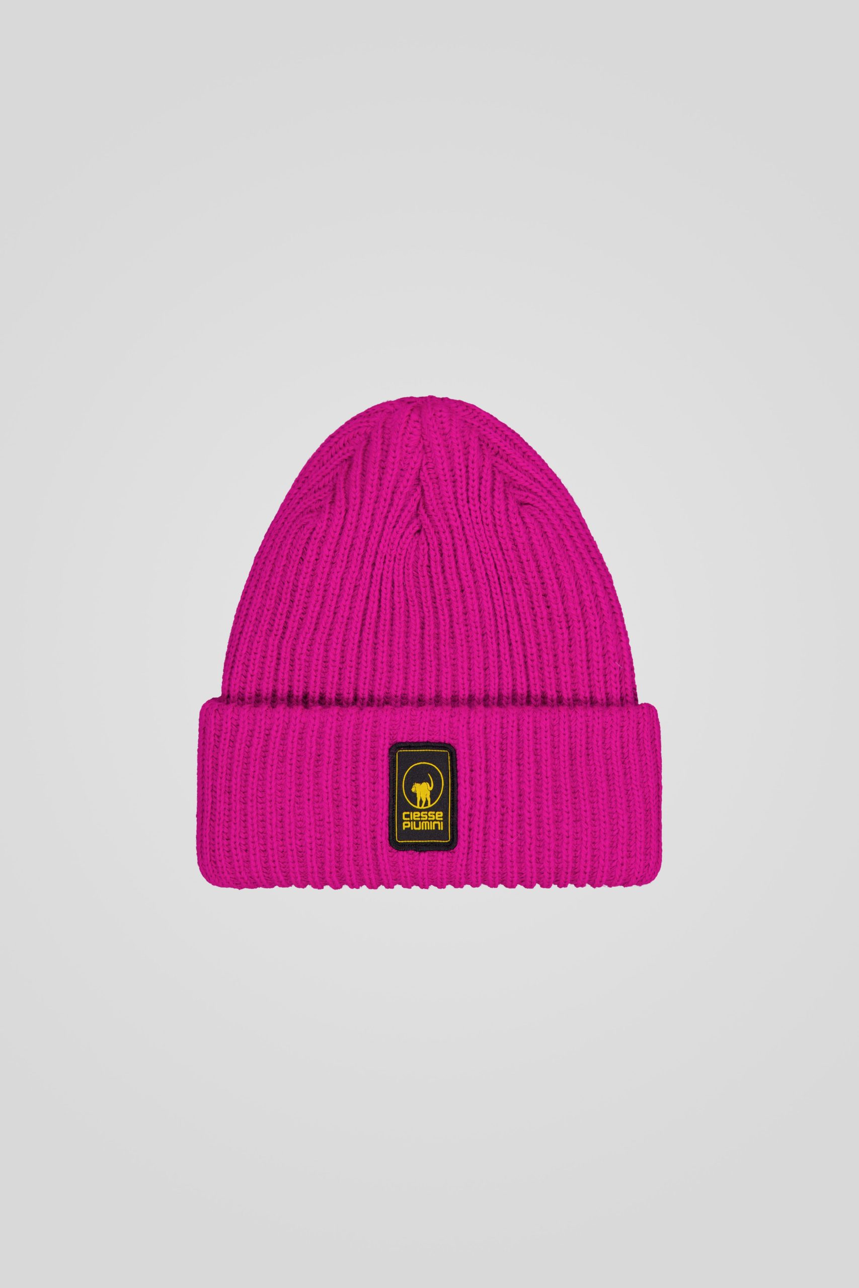 Berretto fucsia a coste inglesi unisex