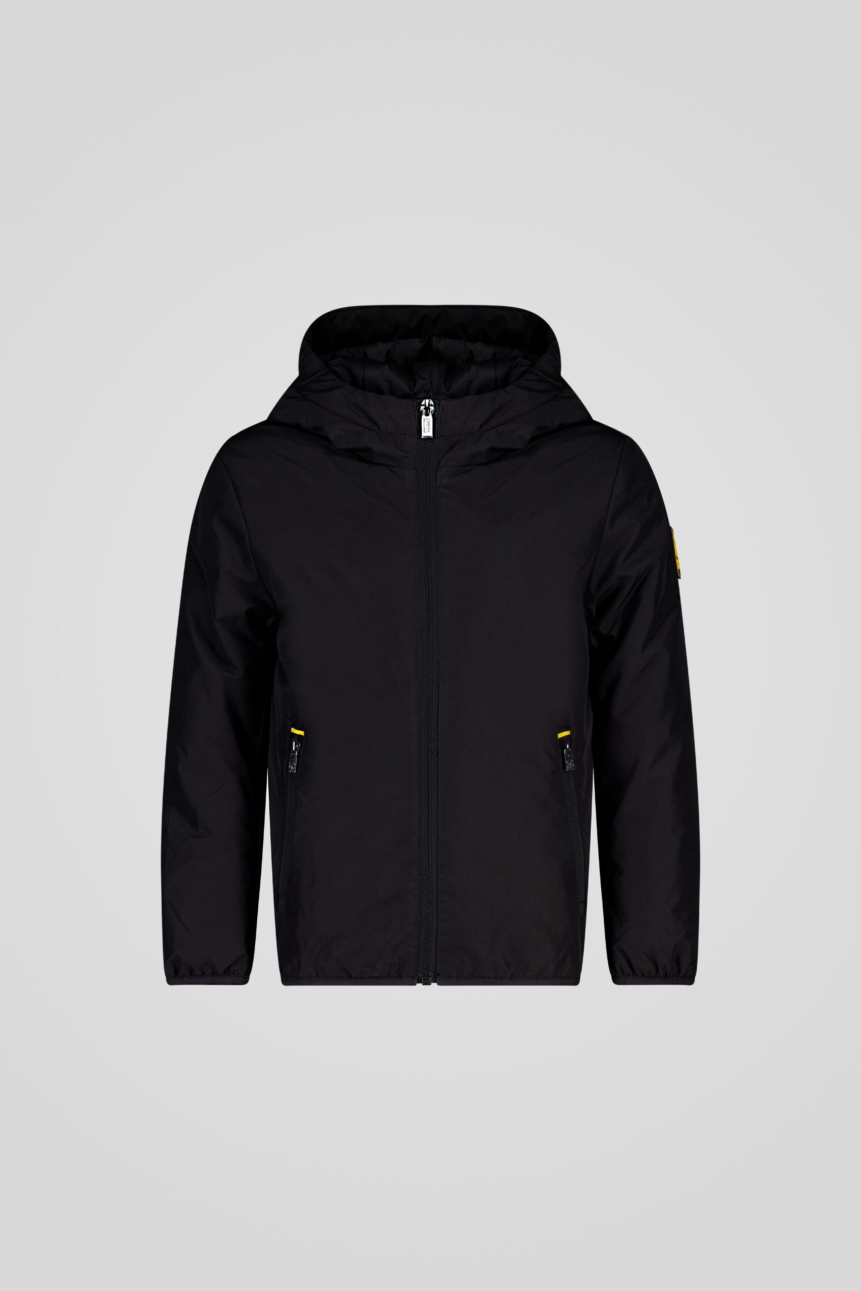 Giacca con cappuccio nera unisex