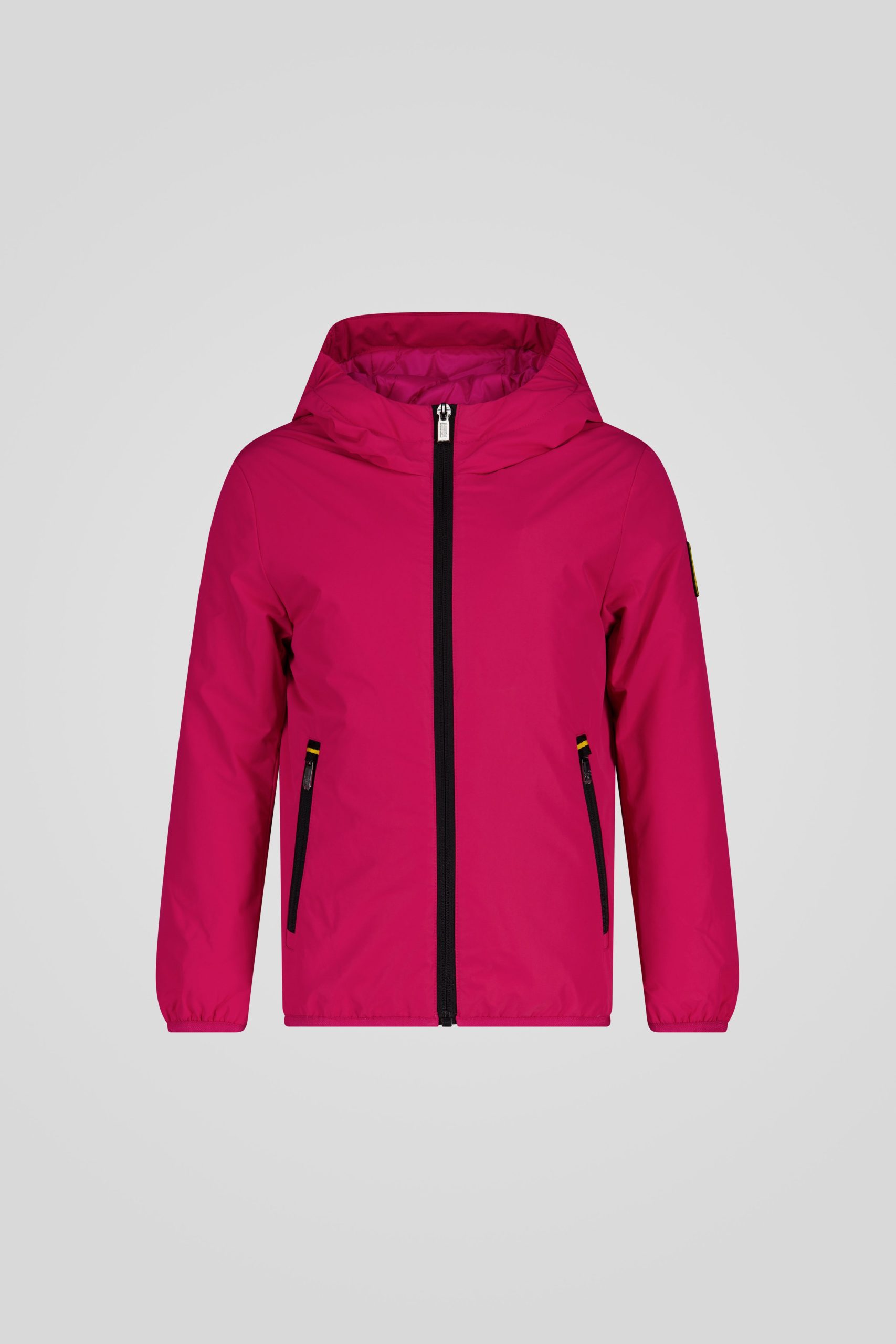 Giacca con cappuccio fucsia unisex