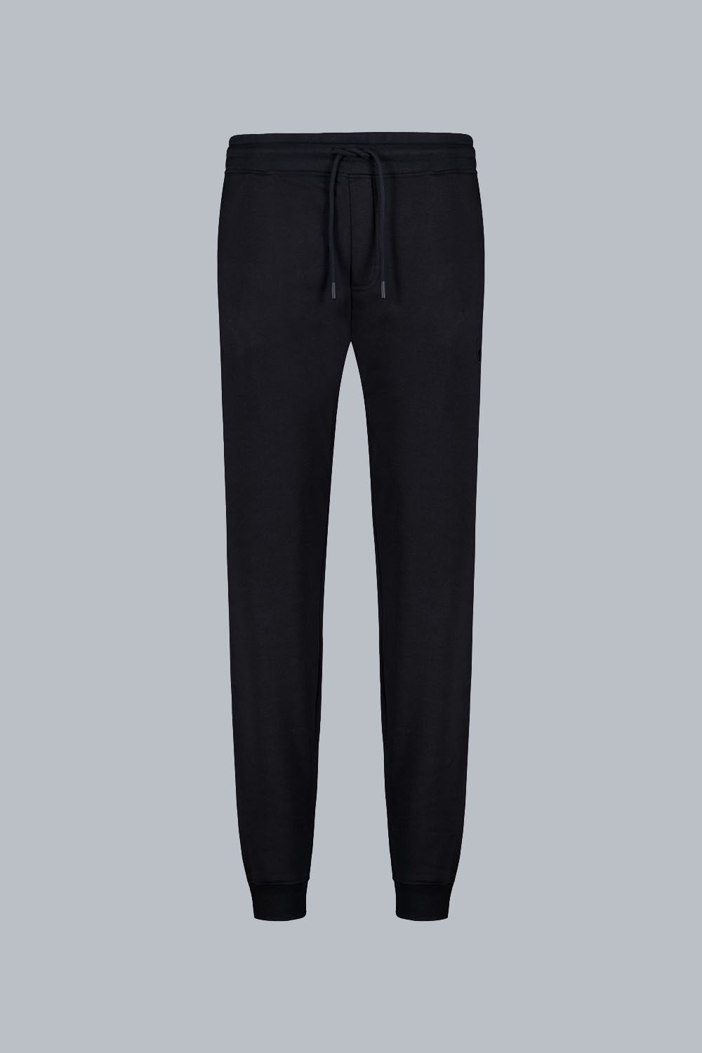 RICO PANT - Pantaloni neri con elastico al fondo