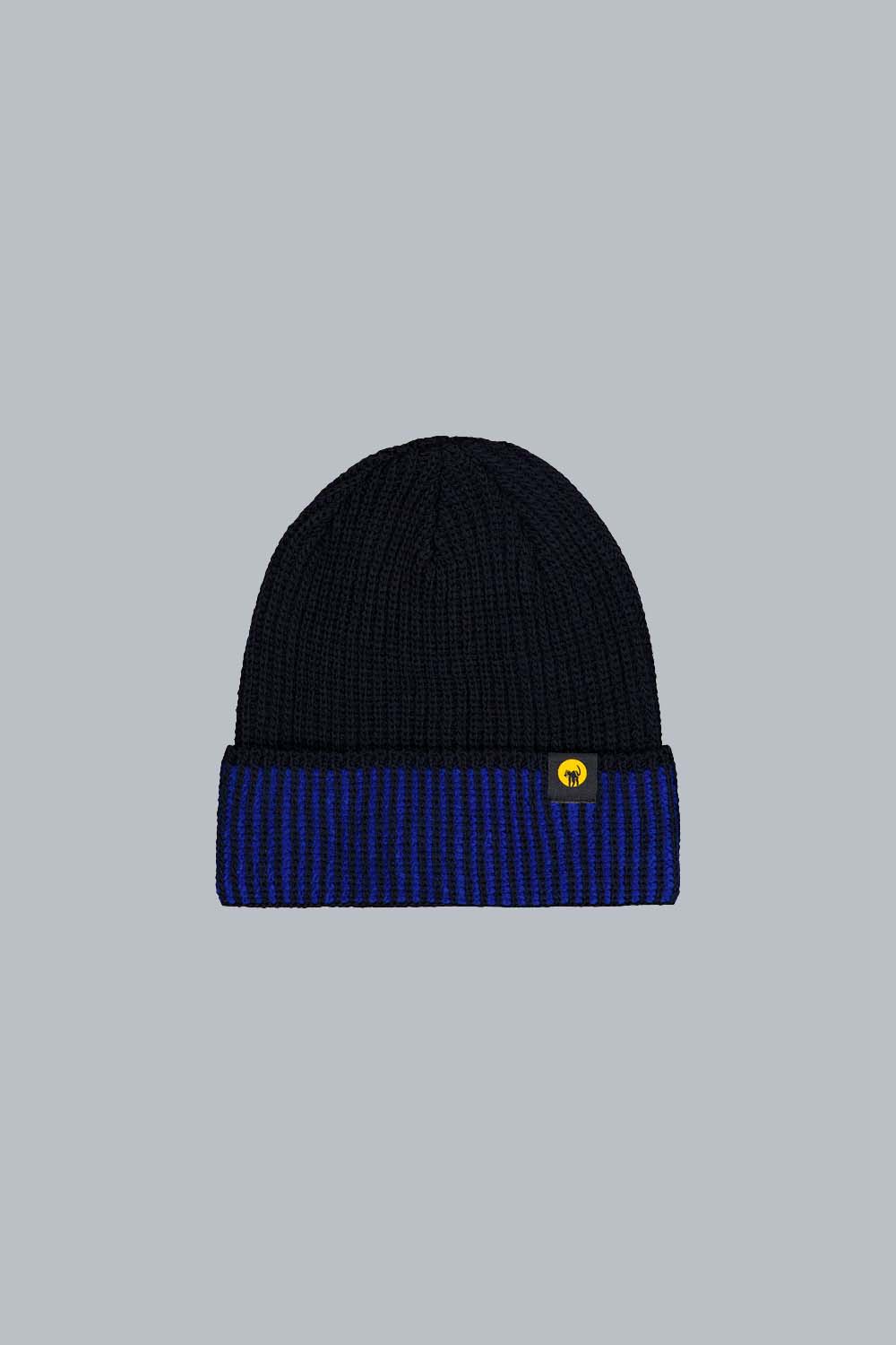 ROTTY - CAPPELLO IN MAGLIA A COSTE BLU