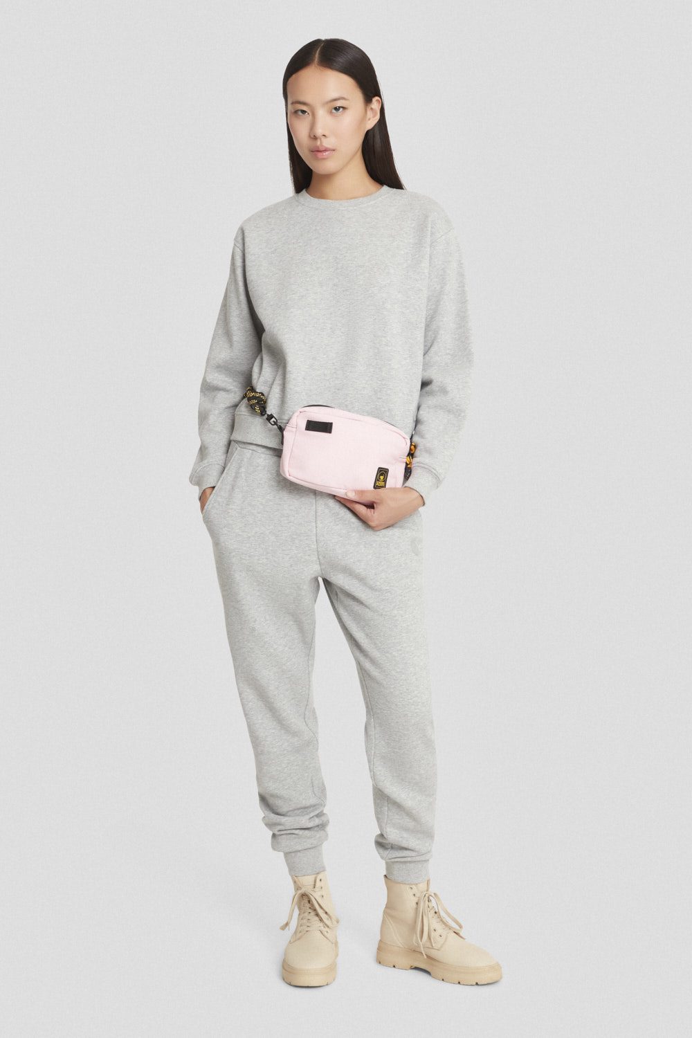 Pantaloni lunghi sportivi grigi