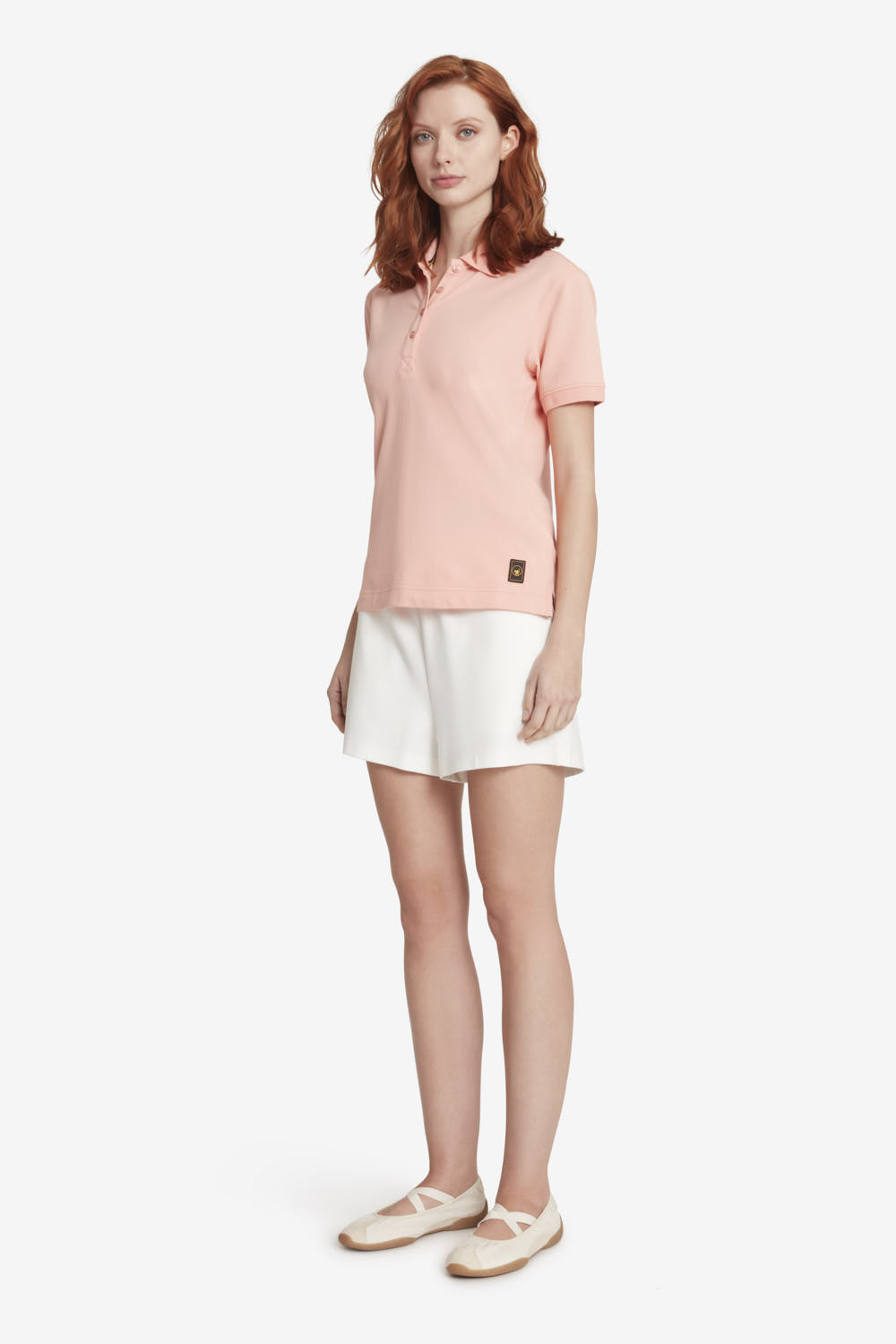 ARIA 3.0 - Polo piquet donna 95% cotone rosa