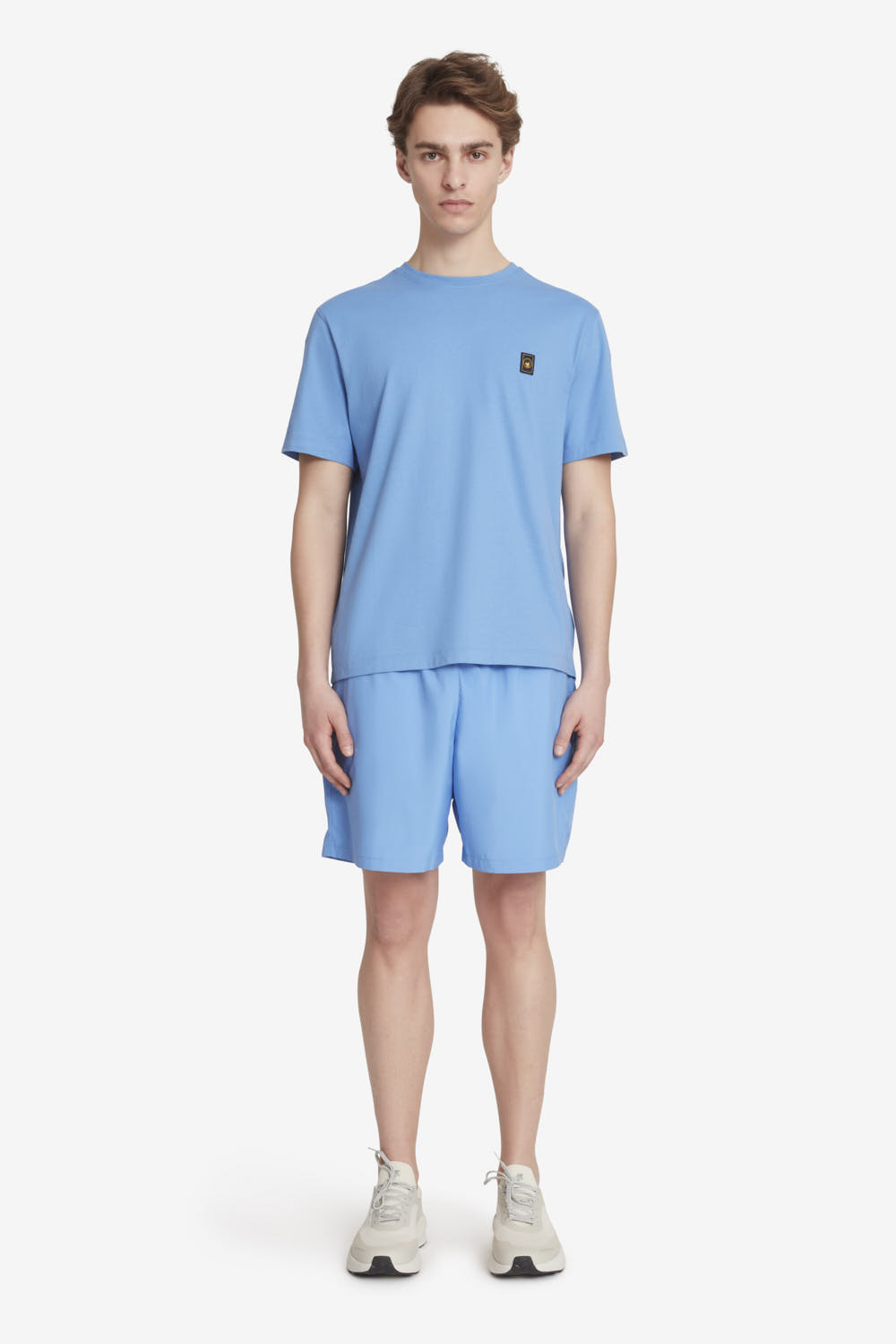 BEID 2.0 - Pantaloncini da mare da uomo leggeri blu intenso