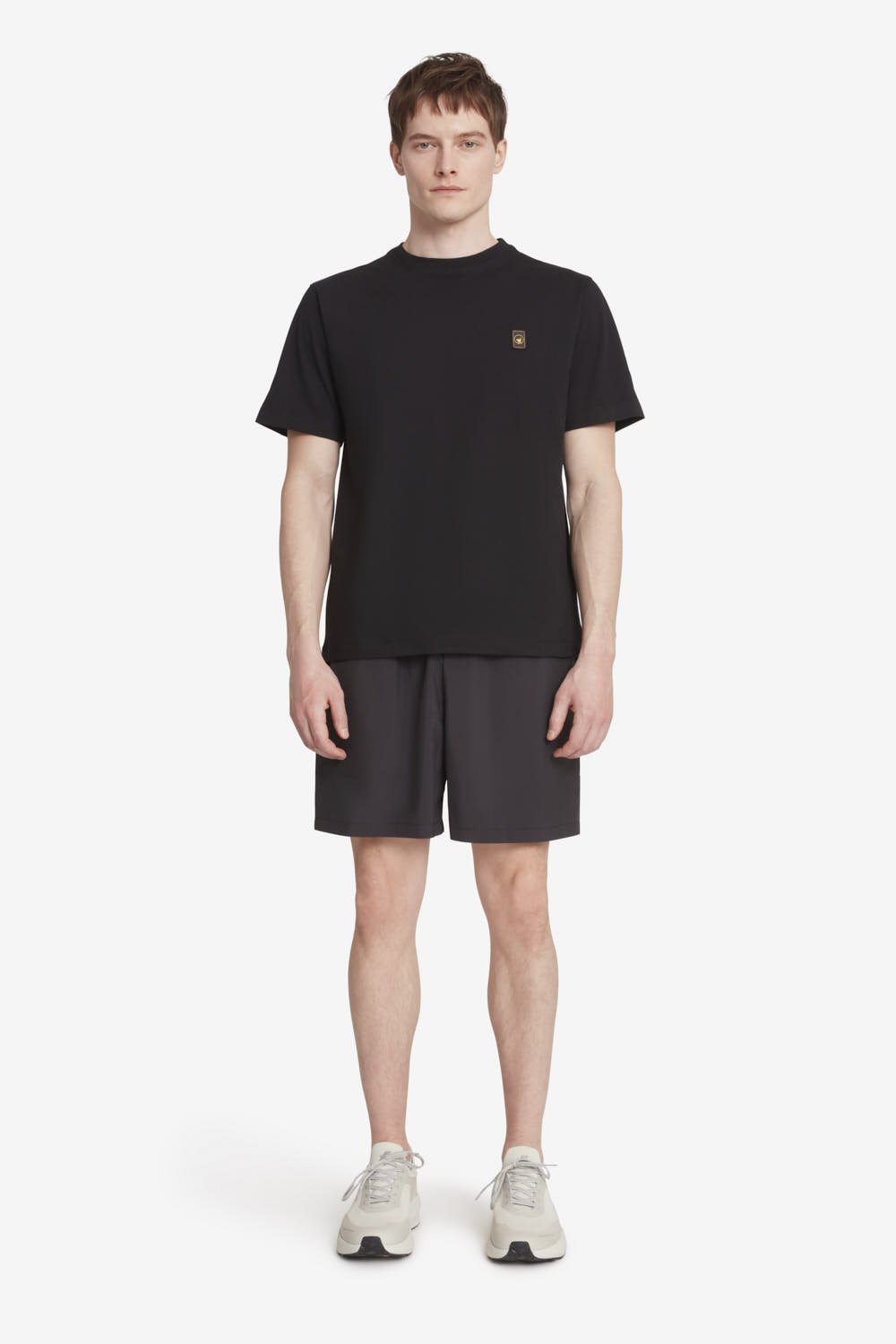 BEID 2.0  - Pantaloncini da mare da uomo leggeri neri