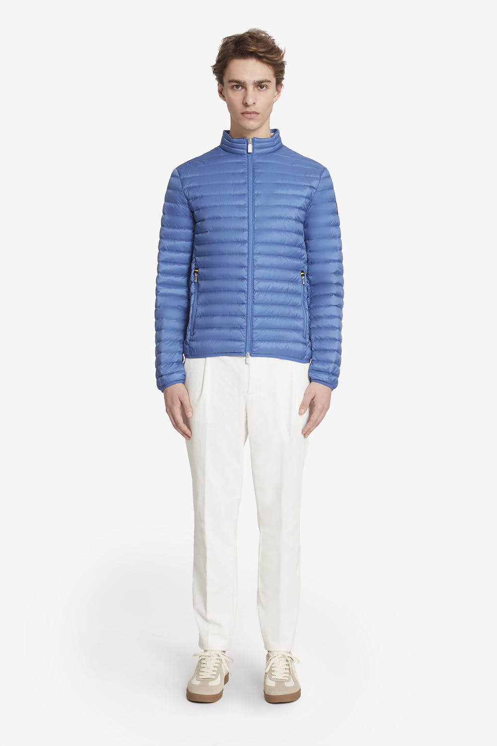 JASON 4.0 - Piumino 800 fill power da uomo in vera piuma azzurro