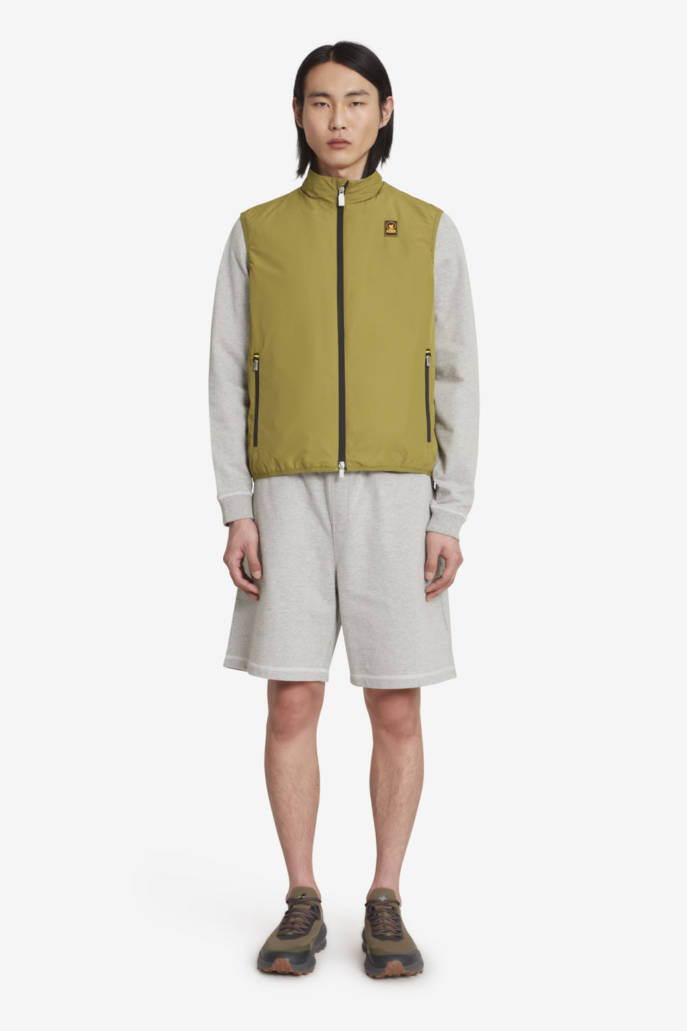 KORPA  - Gilet imbottito da uomo verde oliva