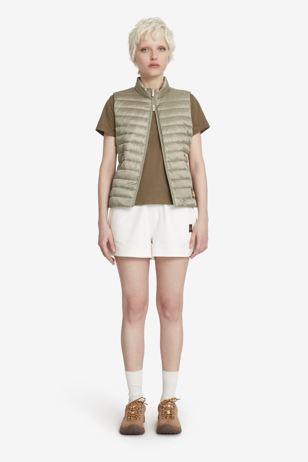 LARIN 3.0 - T-shirt jersey donna 100% cotone verde oliva