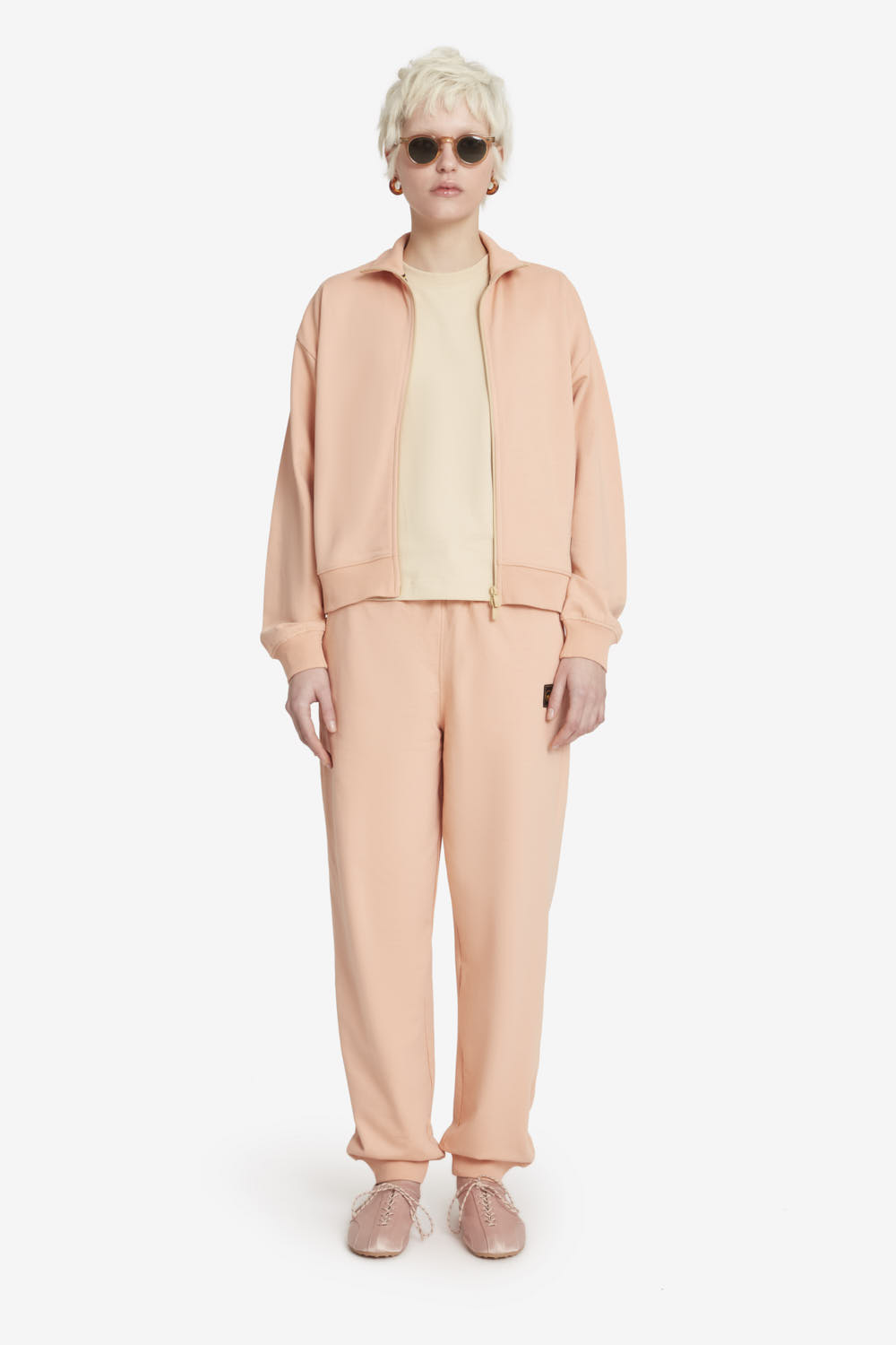 LARIN 3.0 - T-shirt jersey donna 100% cotone beige