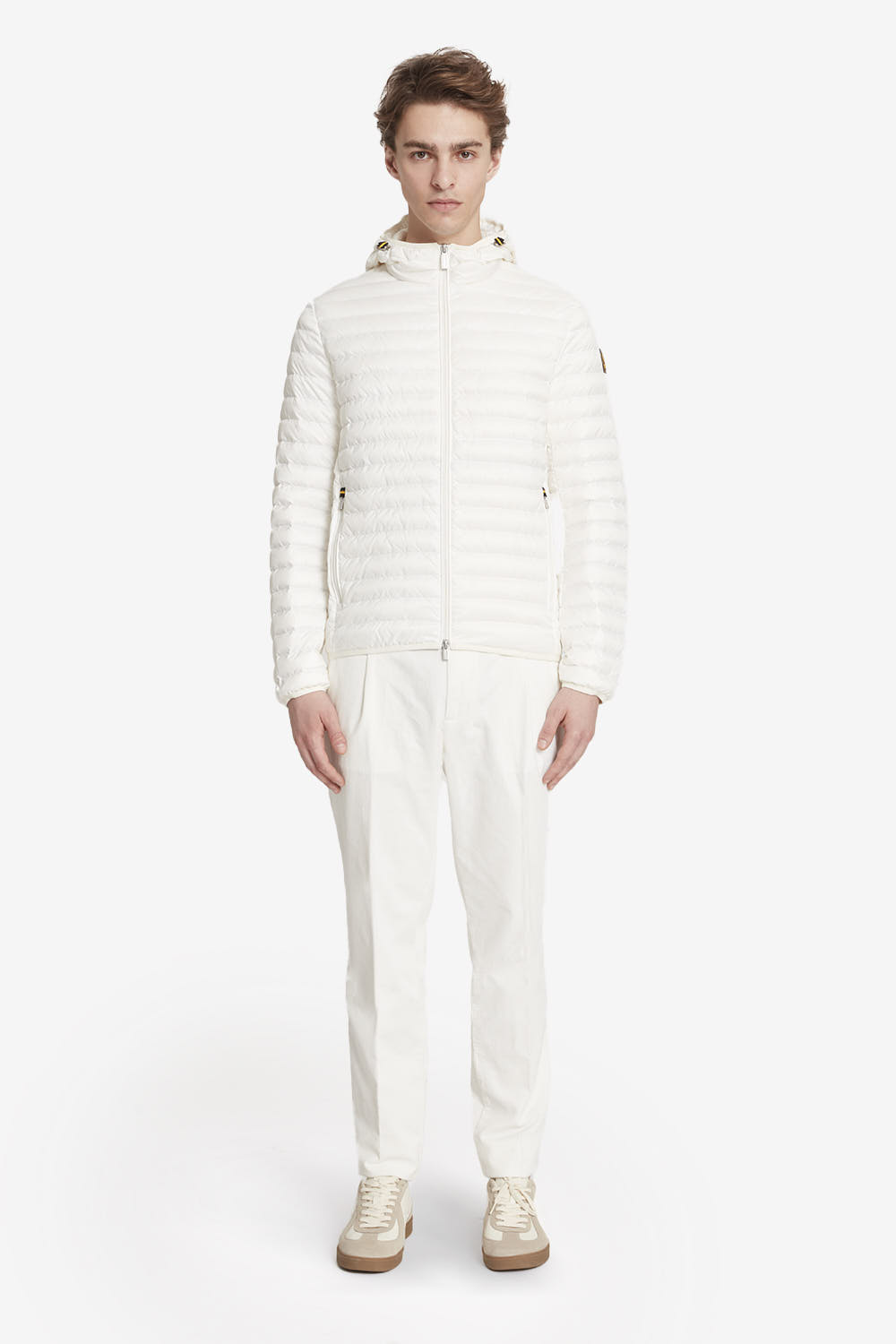 LARRY 4.0 - Piumino 800 fill power da uomo in vera piuma bianco