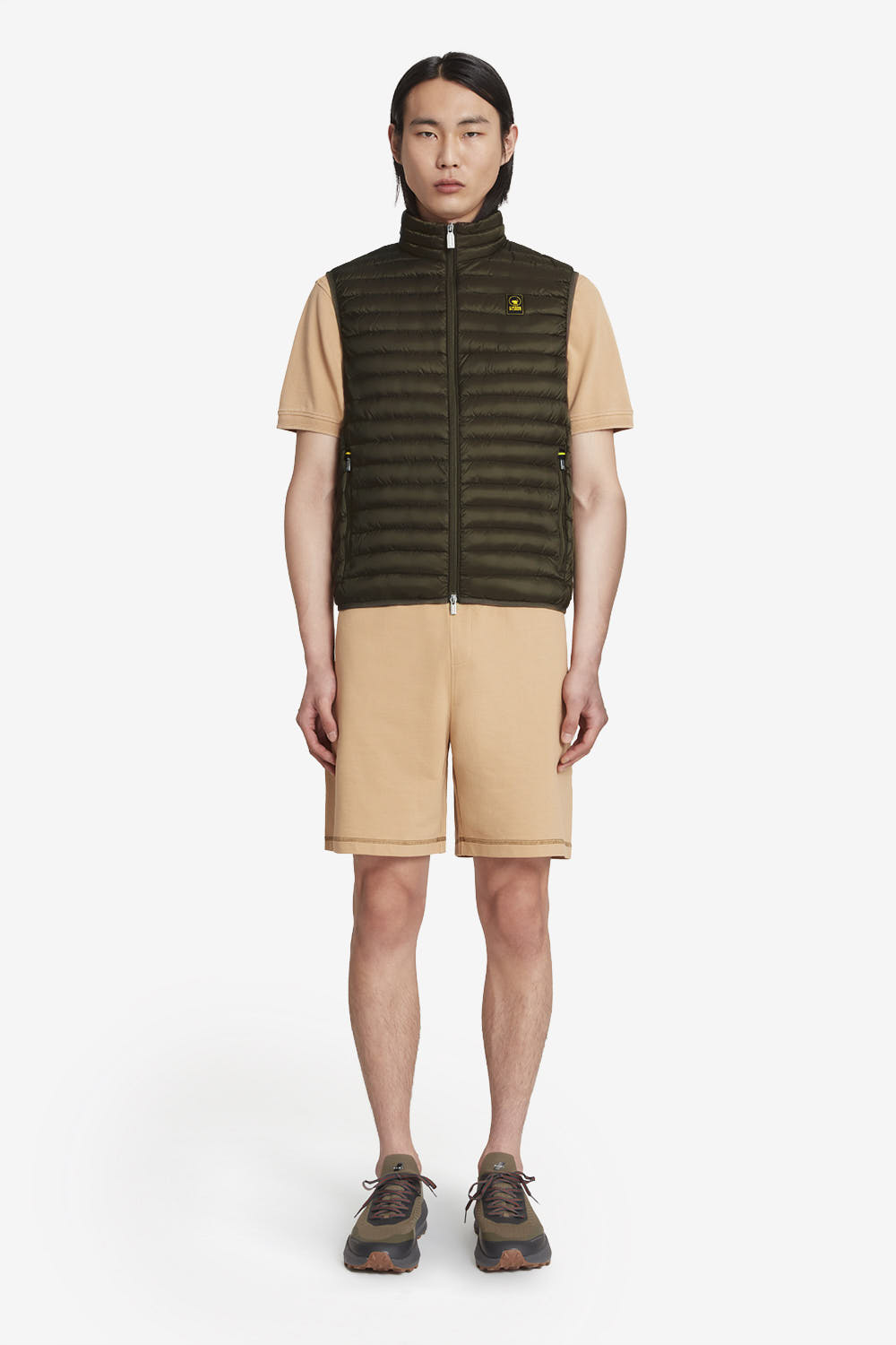 MELVIN 4.0  - Gilet imbottito da uomo 800 fill power marrone caldo