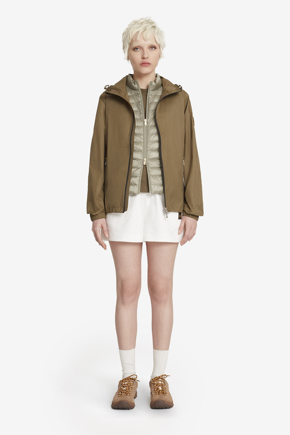 PAPRIKA 2.0 - Gilet imbottito 800 fill power da donna verde tè