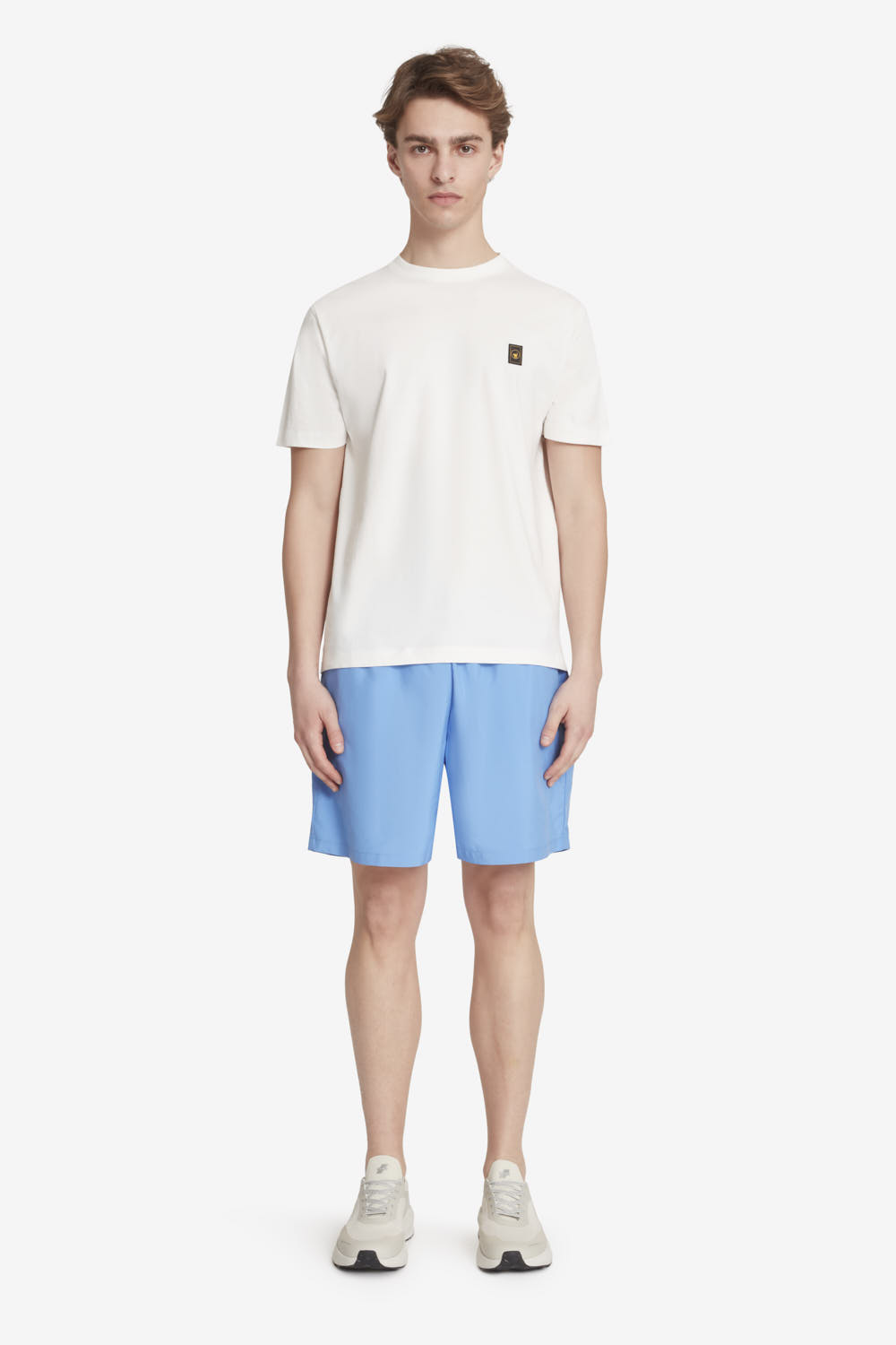 RUPI 3.0 - T-shirt girocollo da uomo in cotone bianca