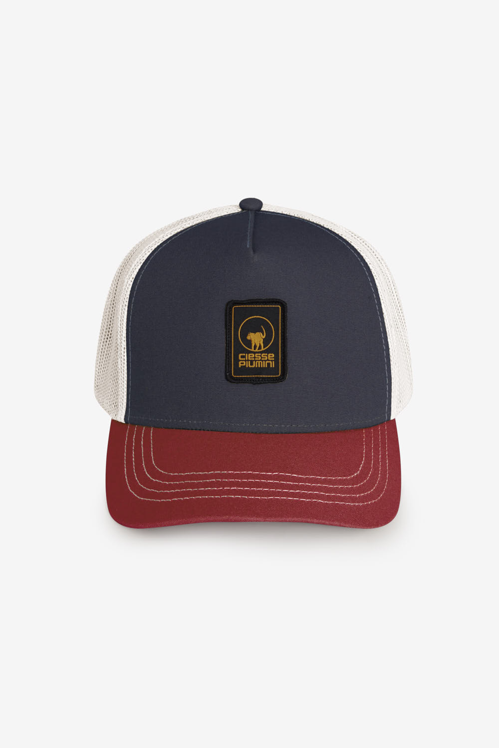 TRUK  - Trucker cap unisex con visiera pre curvata bicolore