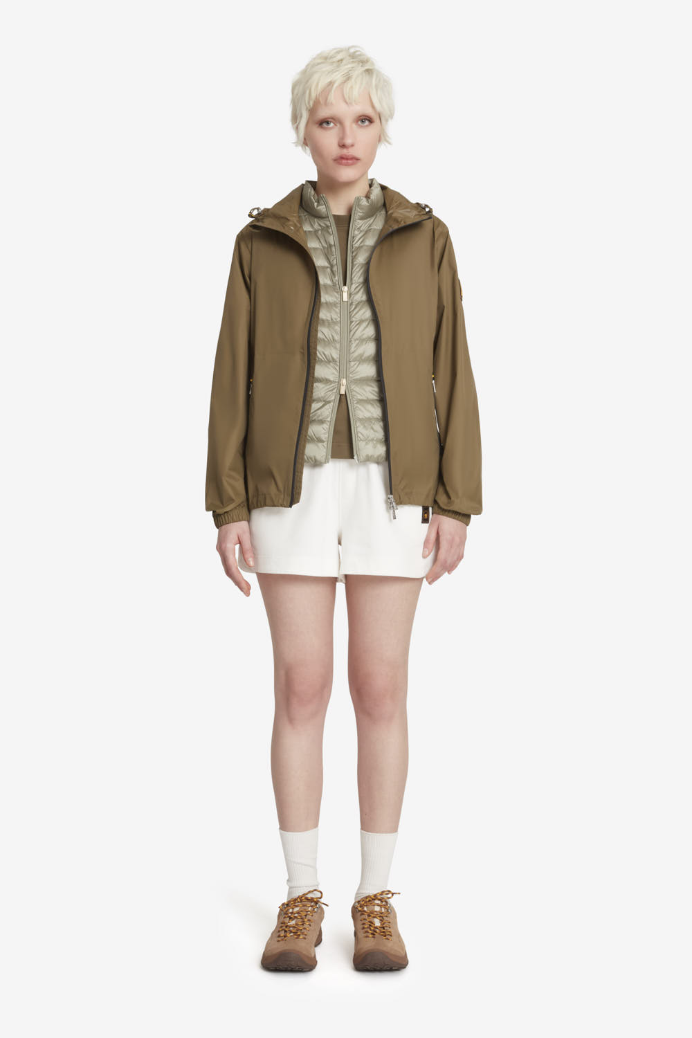 EFRAM 2.0 - Giacca con cappuccio fisso verde militare