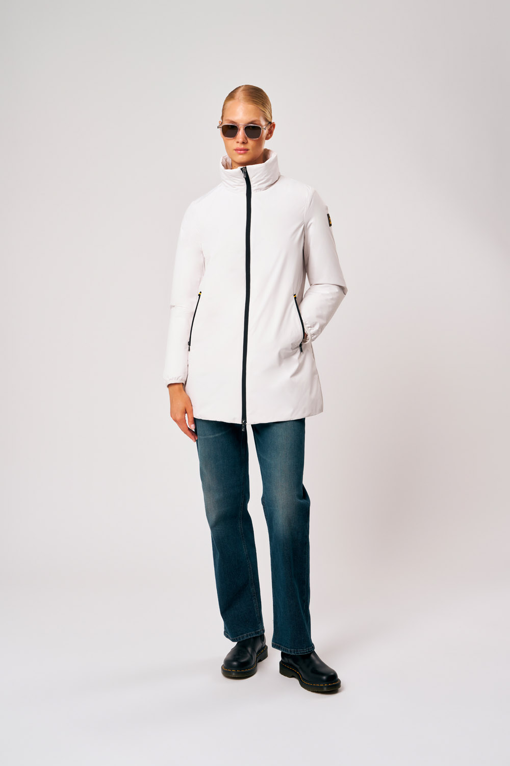 Catalina - Cappotto mezza stagione da donna bianco