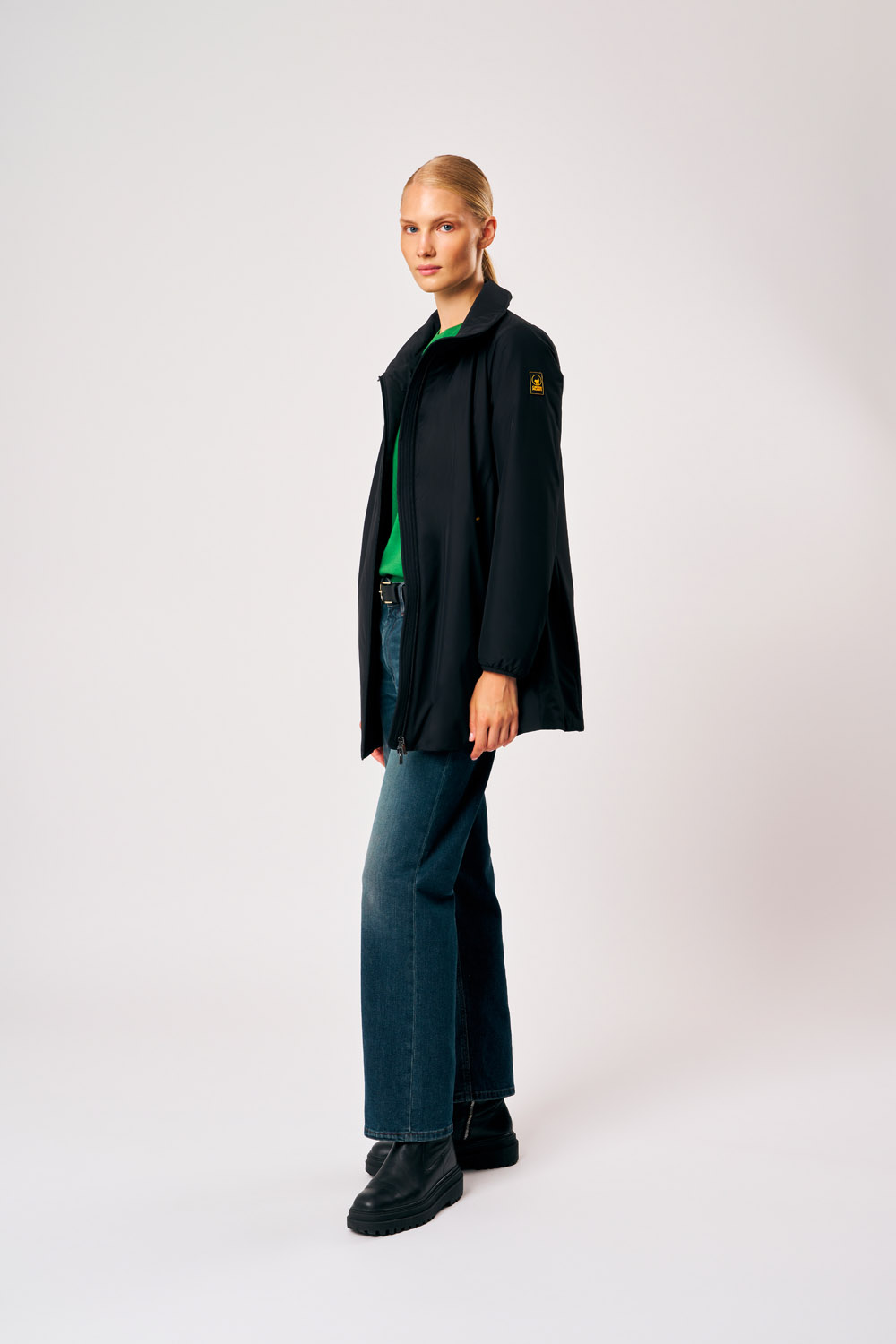 Catalina - Cappotto mezza stagione da donna nero