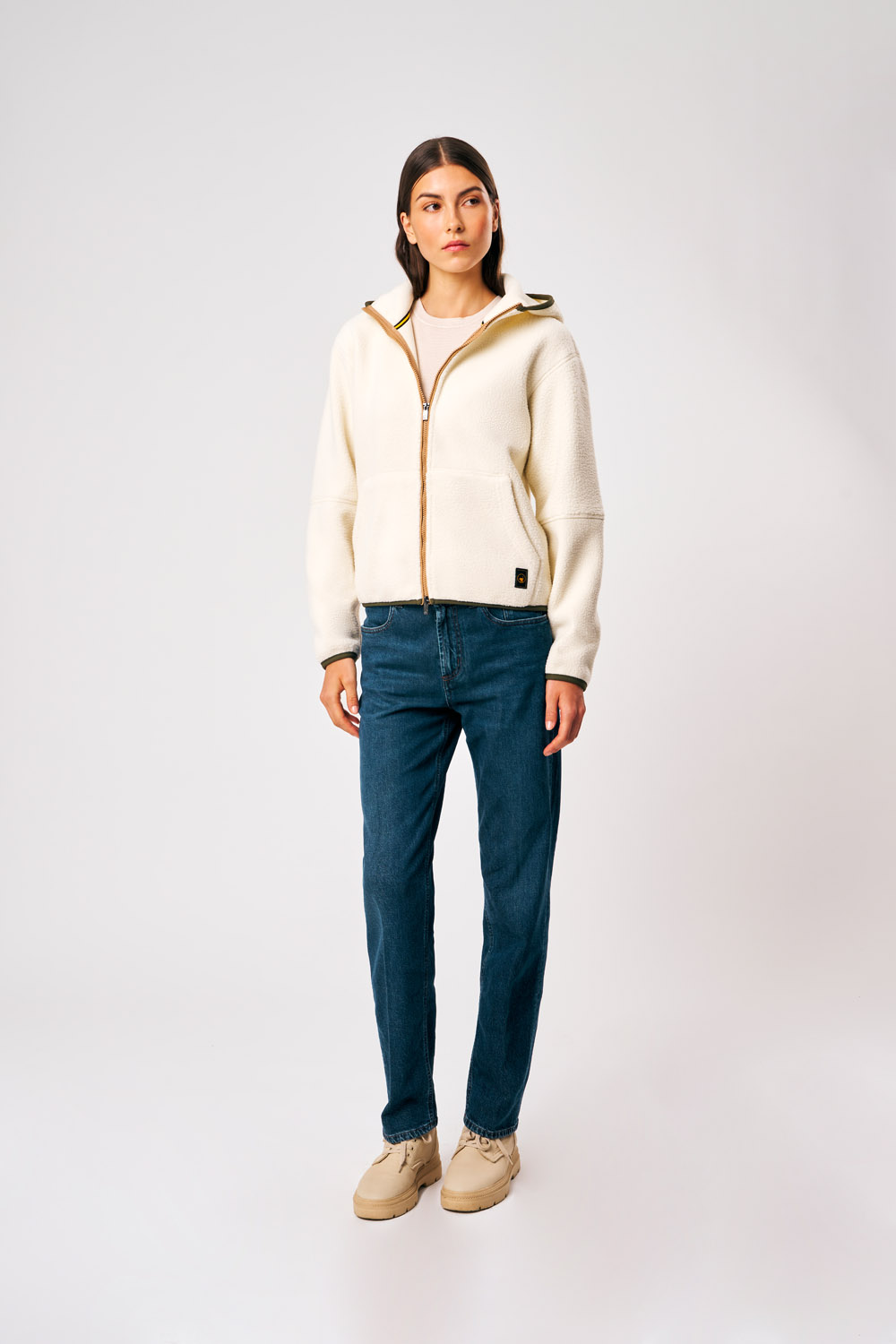 ALIX - TEDDY HOODY FULL ZIP_263CPWF53228_P9V3BX_116MVP_3 ALIX TEDDY HOODY FULL ZIP 263CPWF53228 P9V3BX 116MVP 3