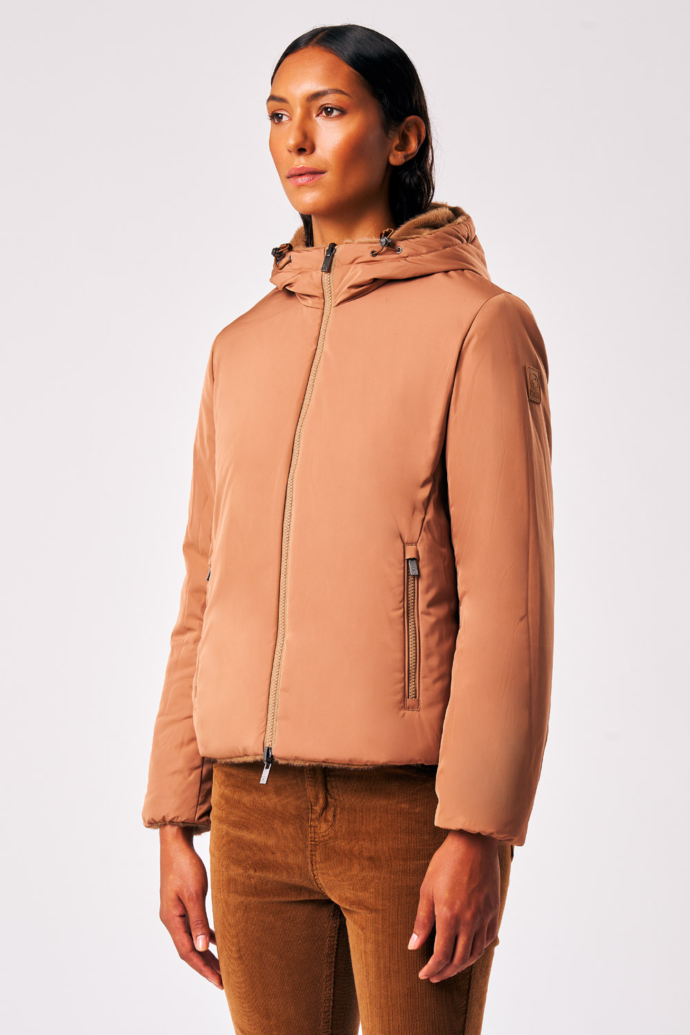 BELEN - ECO REVERSIBLE FUR HOODY JKT_263PCWJ13219_P8P30X_72DMXP_1 BELEN ECO REVERSIBLE FUR HOODY JKT 263PCWJ13219 P8P30X 72DMXP 1