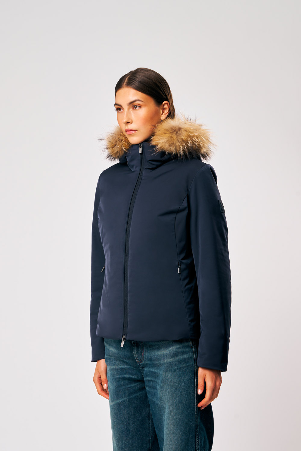 BILIANA - LIGHT PADDED JKT WITH DETACHABLE REAL FUR_263PCWJ03231_P6Y11P_341XXN_1 2 BILIANA LIGHT PADDED JKT WITH DETACHABLE REAL FUR 263PCWJ03231 P6Y11P 341XXN 1 2