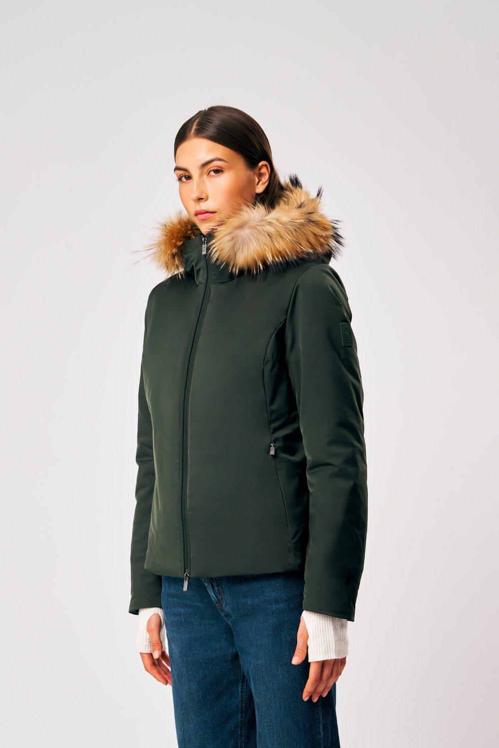 BILIANA - LIGHT PADDED JKT WITH DETACHABLE REAL FUR_263PCWJ03231_P6Y11P_43DXXN_1 2 BILIANA LIGHT PADDED JKT WITH DETACHABLE REAL FUR 263PCWJ03231 P6Y11P 43DXXN 1 2