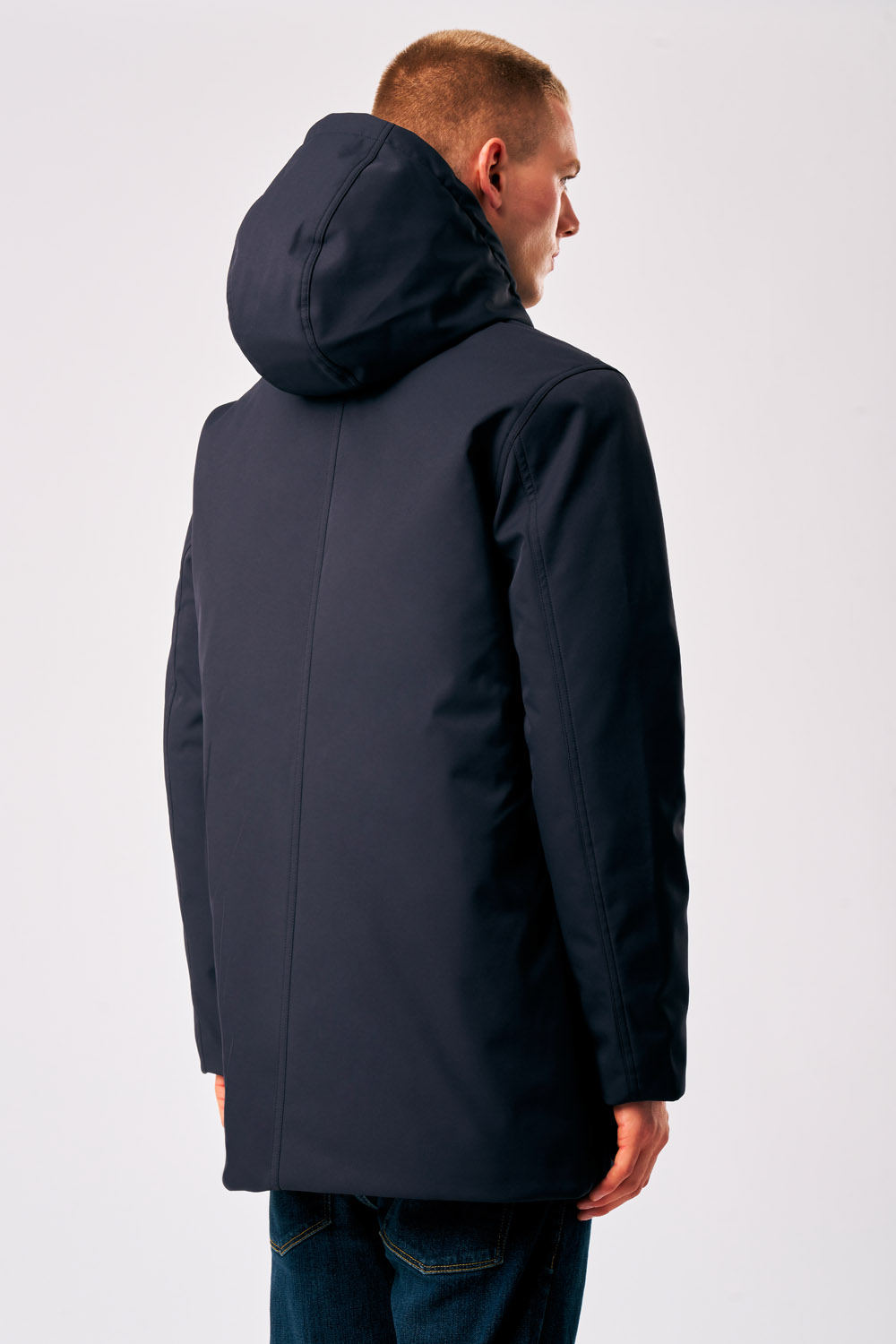 HERDO 3.0 - SOFTSHELL HOODY COAT REAL DOWN_263PCMC31489_P9Z25D_206XXW_3 HERDO 3.0 SOFTSHELL HOODY COAT REAL DOWN 263PCMC31489 P9Z25D 206XXW 3