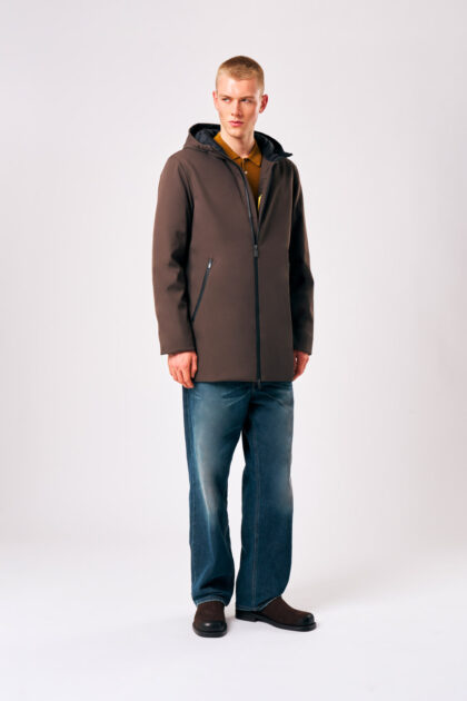 HERDO 3.0 SOFTSHELL HOODY COAT REAL DOWN 263PCMC31489 P9Z25D 7252XW 1