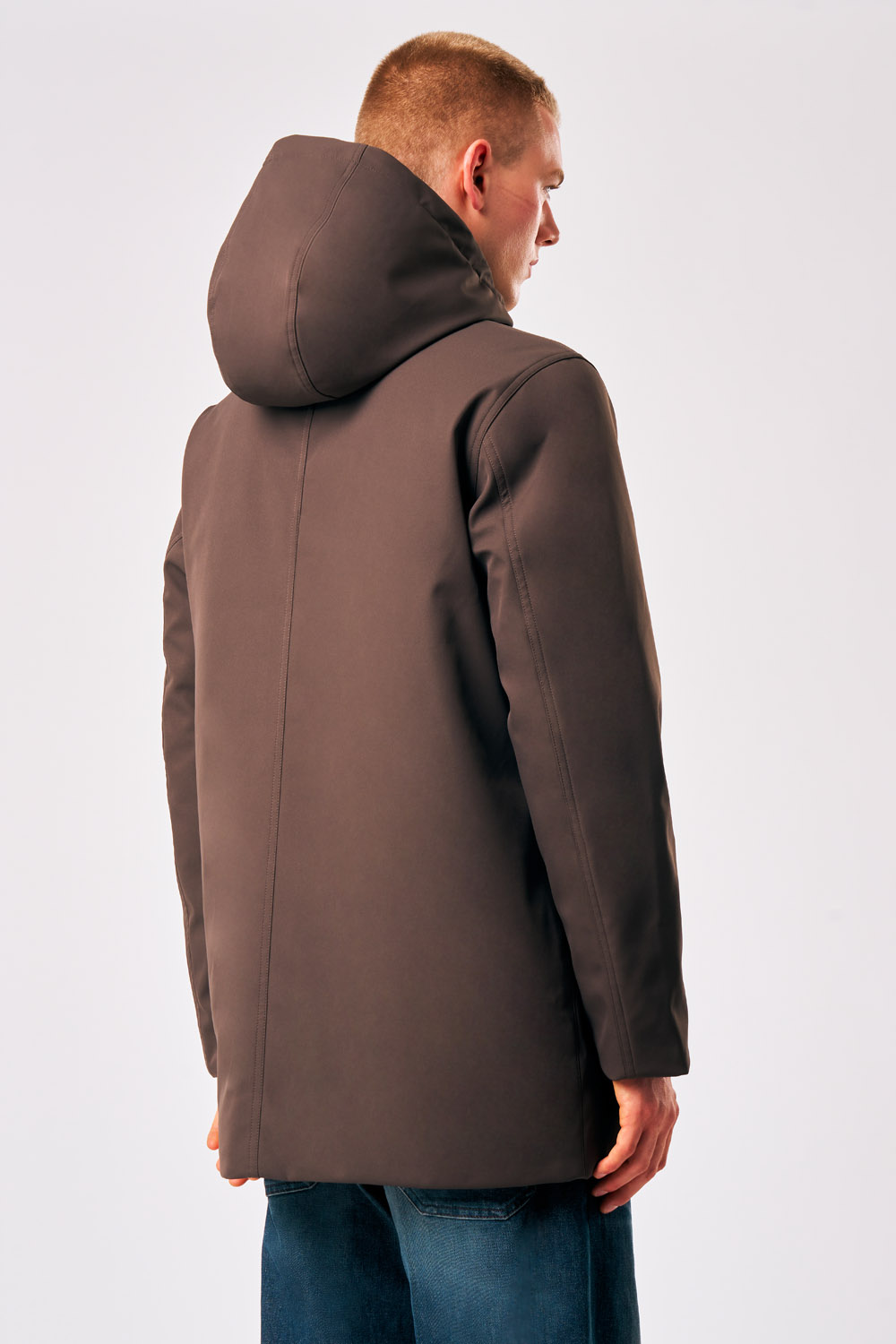 HERDO 3.0 - SOFTSHELL HOODY COAT REAL DOWN_263PCMC31489_P9Z25D_7252XW_3 HERDO 3.0 SOFTSHELL HOODY COAT REAL DOWN 263PCMC31489 P9Z25D 7252XW 3