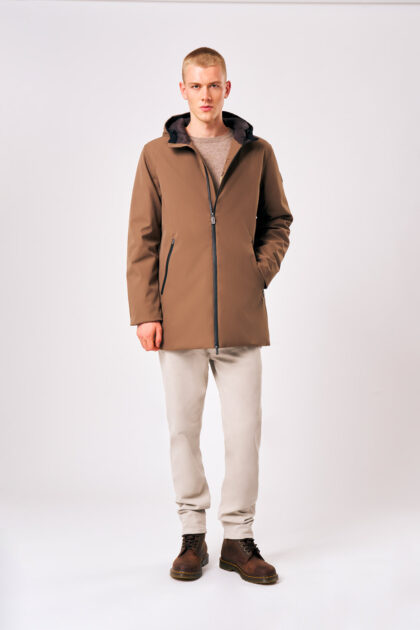 HERDO 3.0 SOFTSHELL HOODY COAT REAL DOWN 263PCMC31489 P9Z25D 72E7XW 1