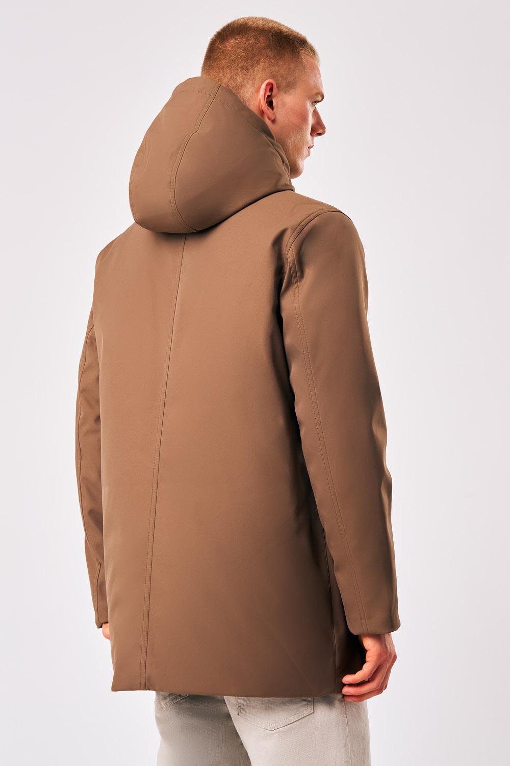HERDO 3.0 - SOFTSHELL HOODY COAT REAL DOWN_263PCMC31489_P9Z25D_72E7XW_3 HERDO 3.0 SOFTSHELL HOODY COAT REAL DOWN 263PCMC31489 P9Z25D 72E7XW 3