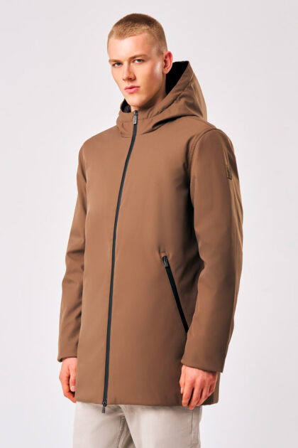 HERDO 3.0 SOFTSHELL HOODY COAT REAL DOWN 263PCMC31489 P9Z25D 72E7XW 4