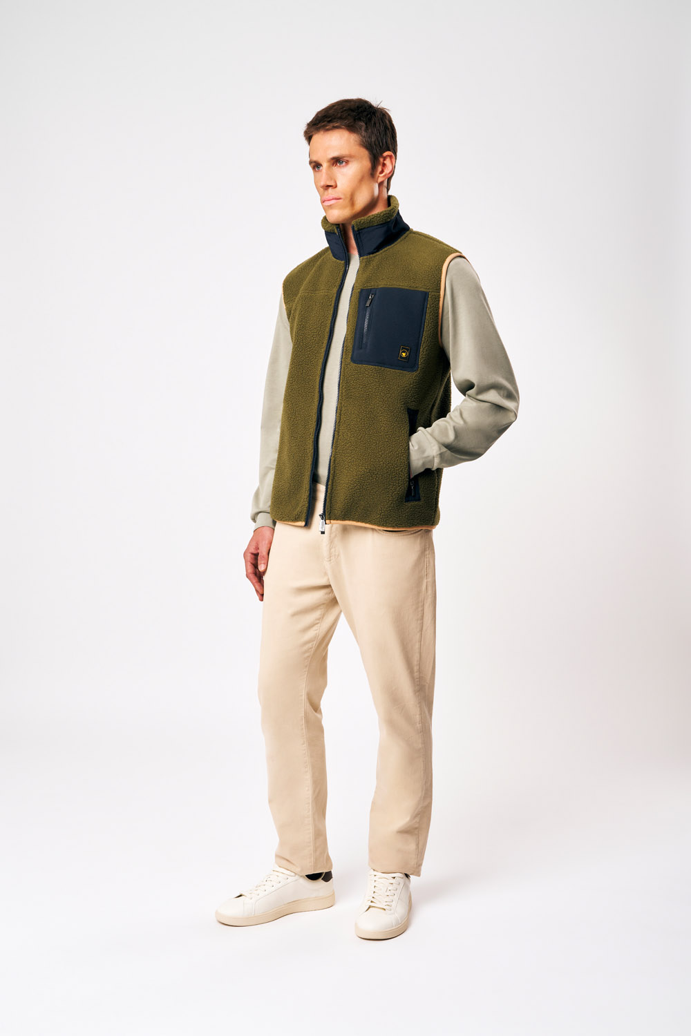 JULIO - VEST TEDDY FULL-ZIP FLEECE JKT_263CPMFV8717_P9V3BX_427BMP_3 JULIO VEST TEDDY FULL ZIP FLEECE JKT 263CPMFV8717 P9V3BX 427BMP 3