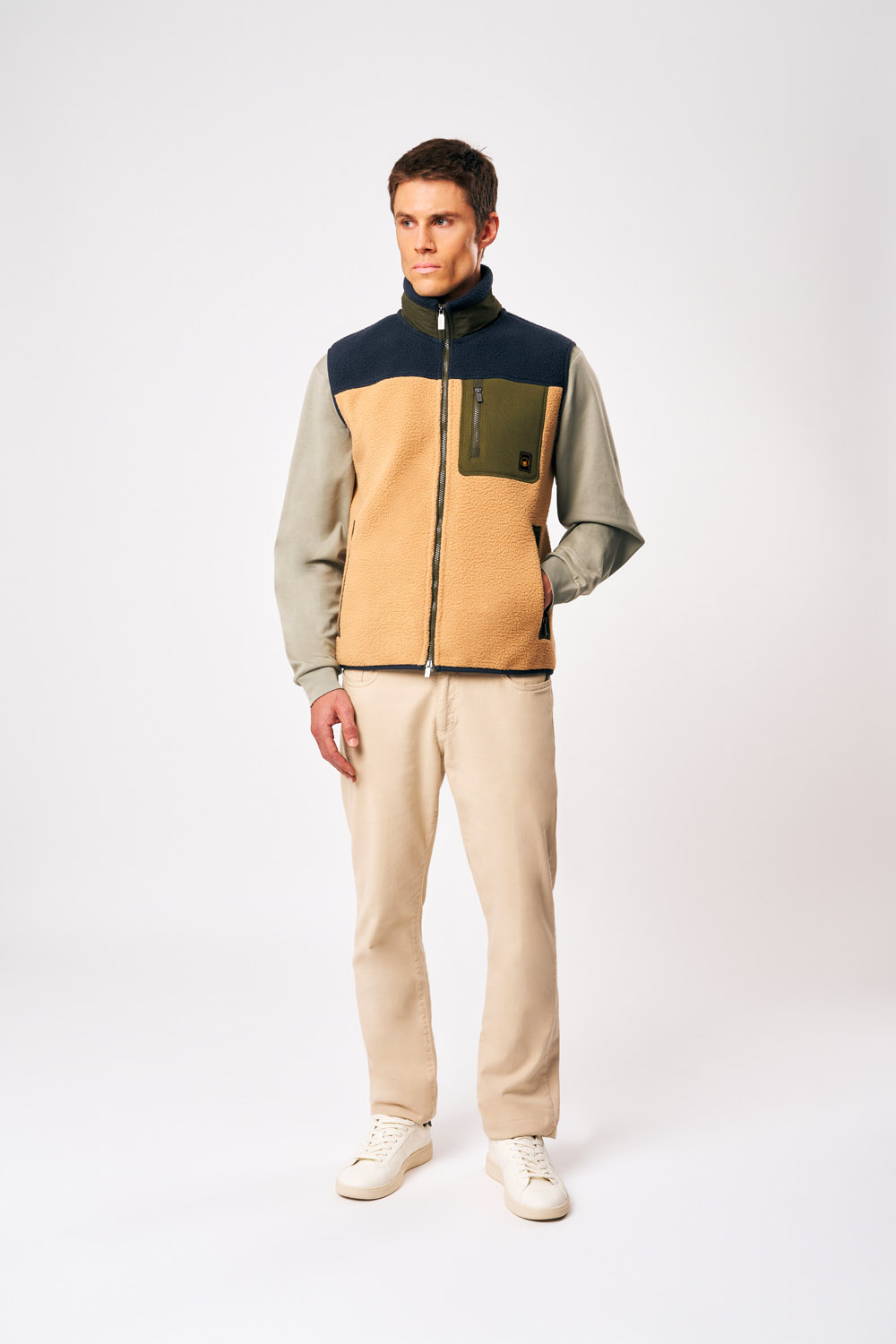 JULIO - VEST TEDDY FULL-ZIP FLEECE JKT_263CPMFV8717_P9V3BX_72CBVP_3 JULIO VEST TEDDY FULL ZIP FLEECE JKT 263CPMFV8717 P9V3BX 72CBVP 3