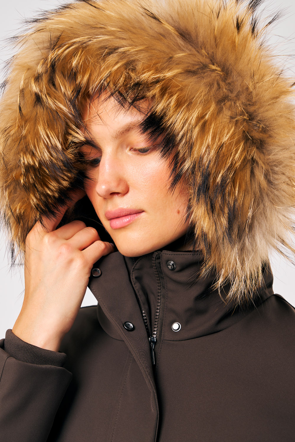 LOLITA real fur - SOFTSHELL PARKA WITH DETACHABLE REAL FUR_263PCWC33218_P9Z25D_7257XP_4 LOLITA real fur SOFTSHELL PARKA WITH DETACHABLE REAL FUR 263PCWC33218 P9Z25D 7257XP 4