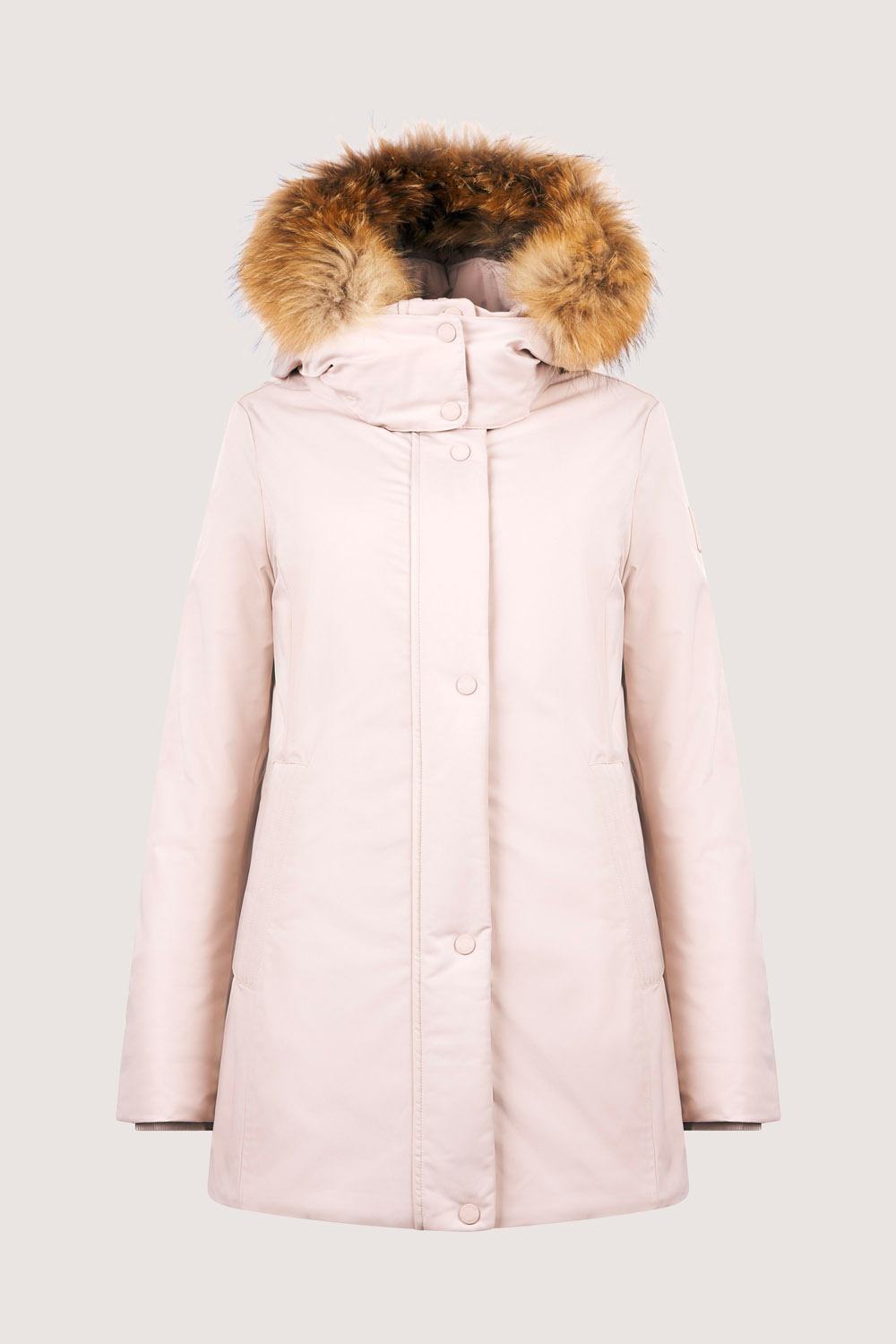 LUANA LIGHT PADDED PARKA WITH DETACHABLE REAL FUR 263PCWC73224 P6Y11P 139XXN 1