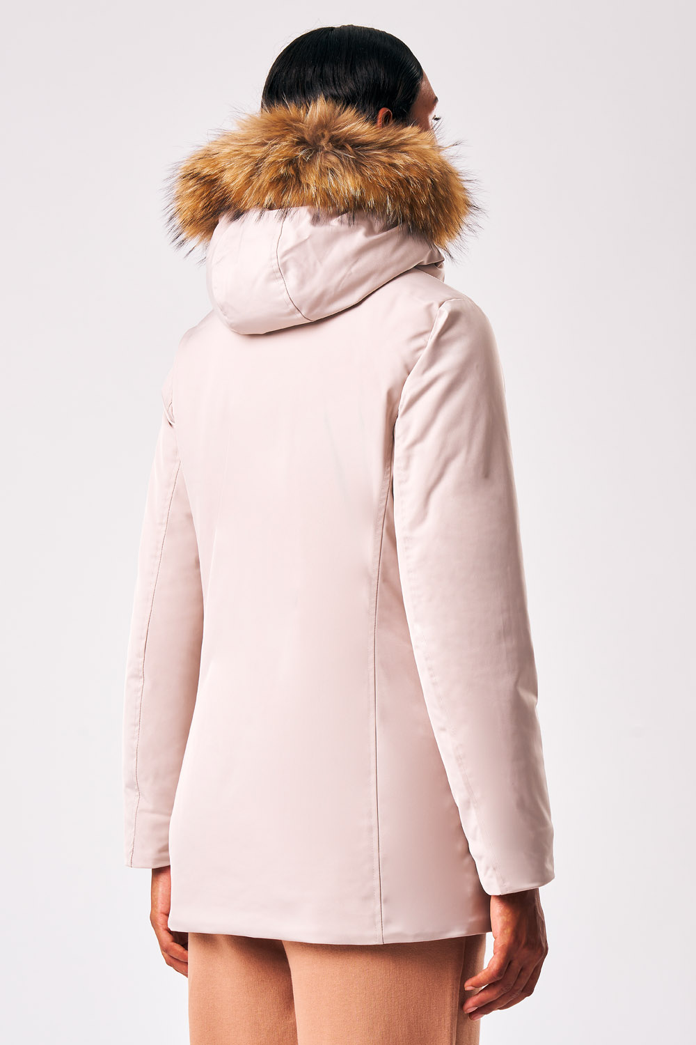 LUANA LIGHT PADDED PARKA WITH DETACHABLE REAL FUR 263PCWC73224 P6Y11P 139XXN 1