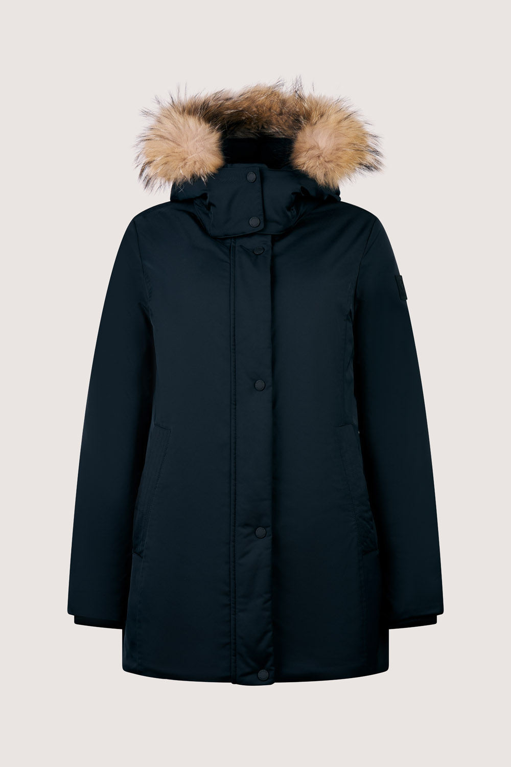 LUANA LIGHT PADDED PARKA WITH DETACHABLE REAL FUR 263PCWC73224 P6Y11P 206XXN 1