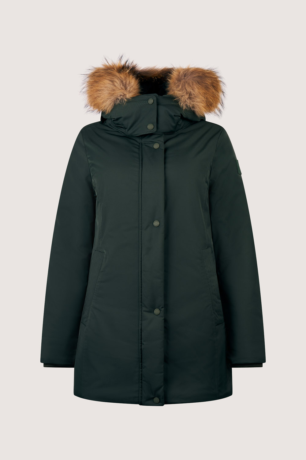 LUANA - LIGHT PADDED PARKA WITH DETACHABLE REAL FUR_263PCWC73224_P6Y11P_43DXXN_2 LUANA LIGHT PADDED PARKA WITH DETACHABLE REAL FUR 263PCWC73224 P6Y11P 43DXXN 2