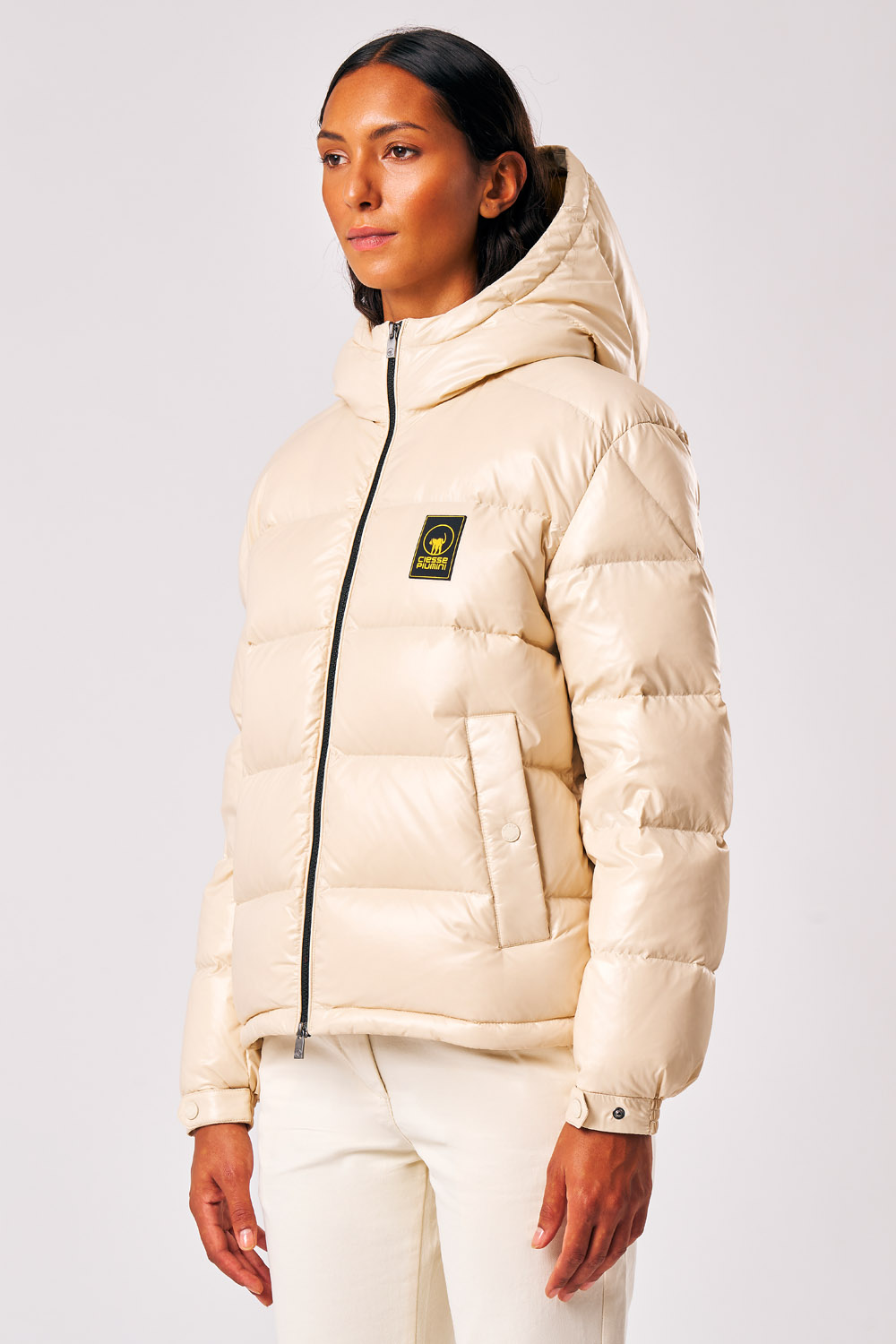 NARIA HOODED JACKET IN REAL DOWN 263PCWJ03204 N3P11D 1387XP 3