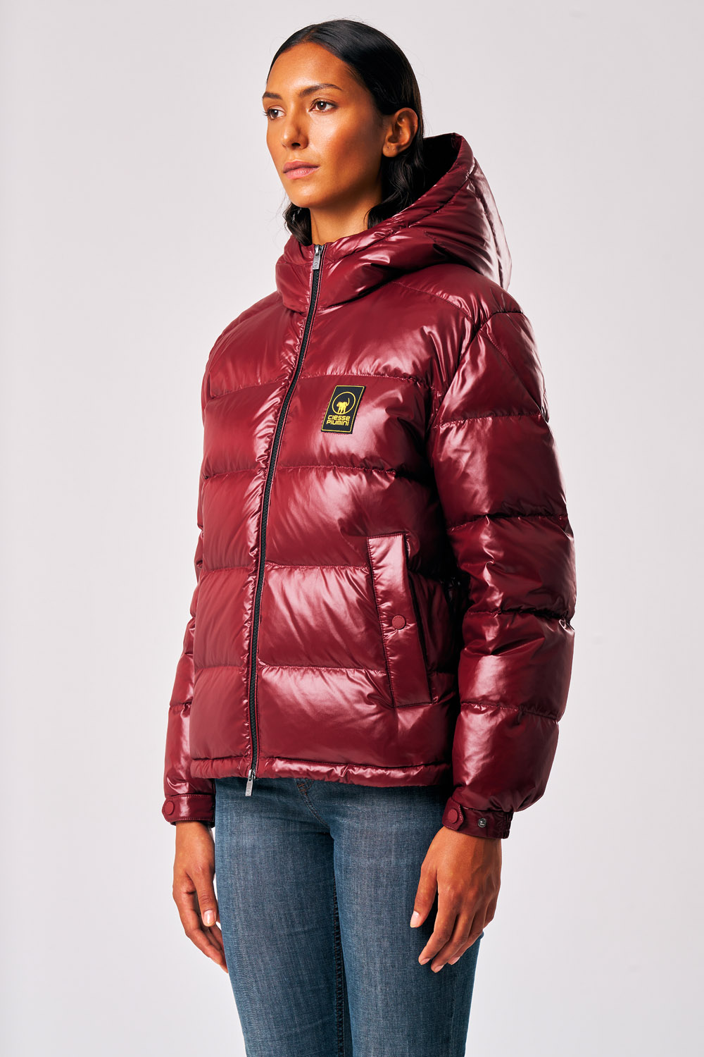 NARIA - HOODED JACKET IN REAL DOWN_263PCWJ03204_N3P11D_72B4XP_3 NARIA HOODED JACKET IN REAL DOWN 263PCWJ03204 N3P11D 72B4XP 3