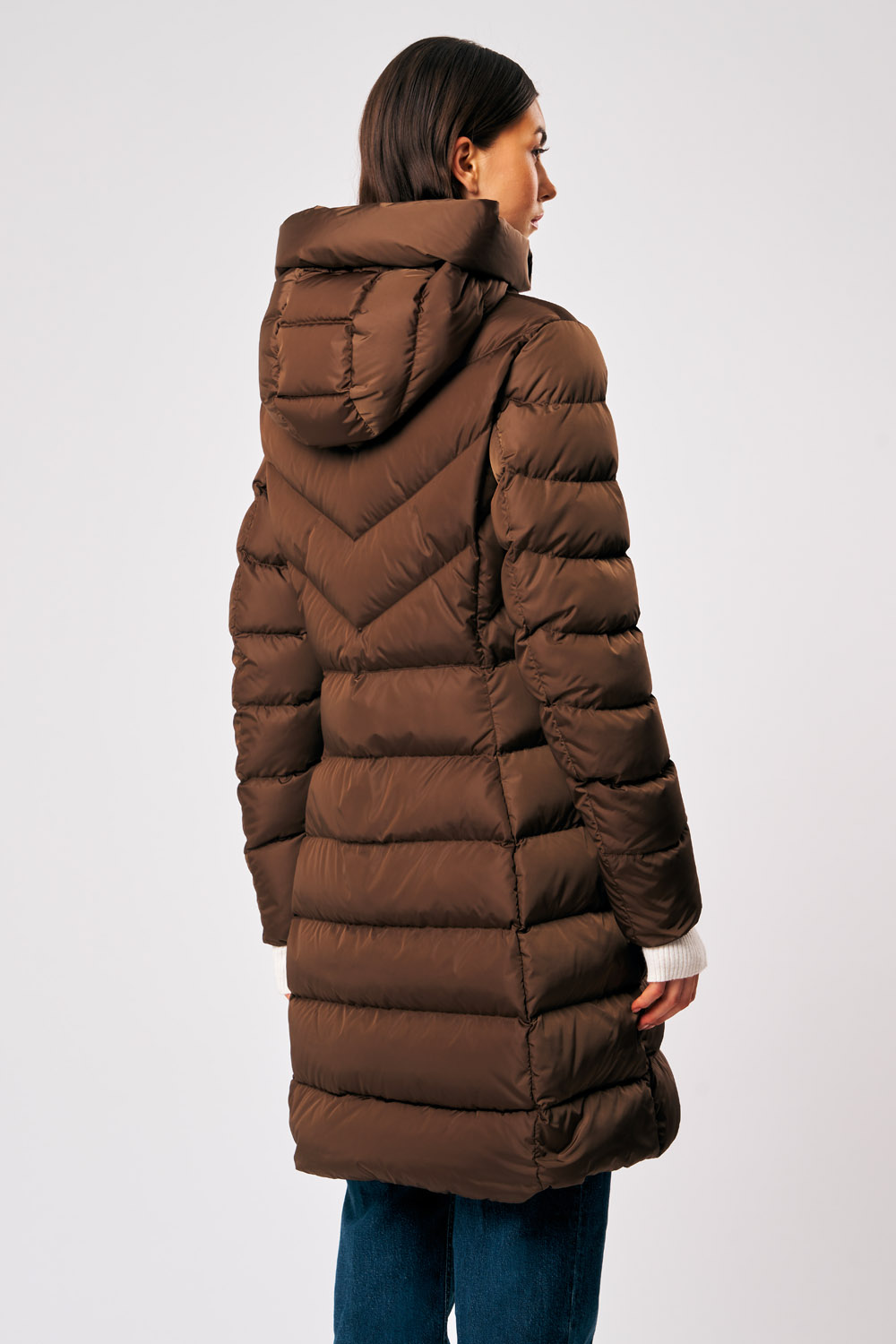 REBECCA 800FP LONG JACKET WITH FIXED HOOD 263PCWJL3014 N8R11D 72AXXP 2 2