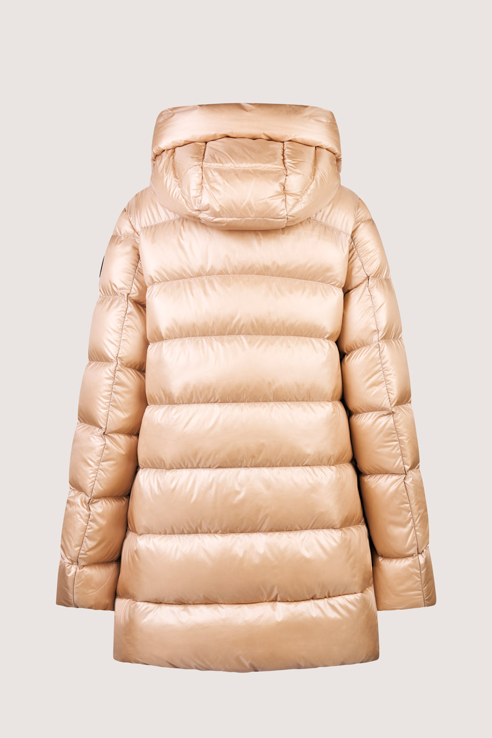 BELLA 800FP LIGHT DOWN COAT WITH DETACHABLE HOOD 253CFWJI3018 N3O11D 139XXP 1 1