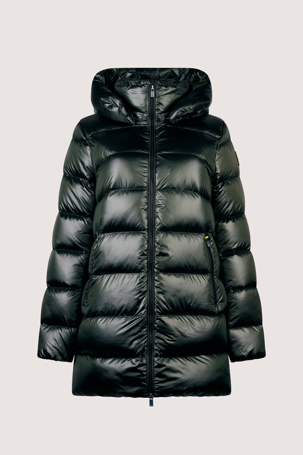 BELLA 800FP LIGHT DOWN COAT WITH DETACHABLE HOOD 253CFWJI3018 N3O11D 43DXXP 2 1