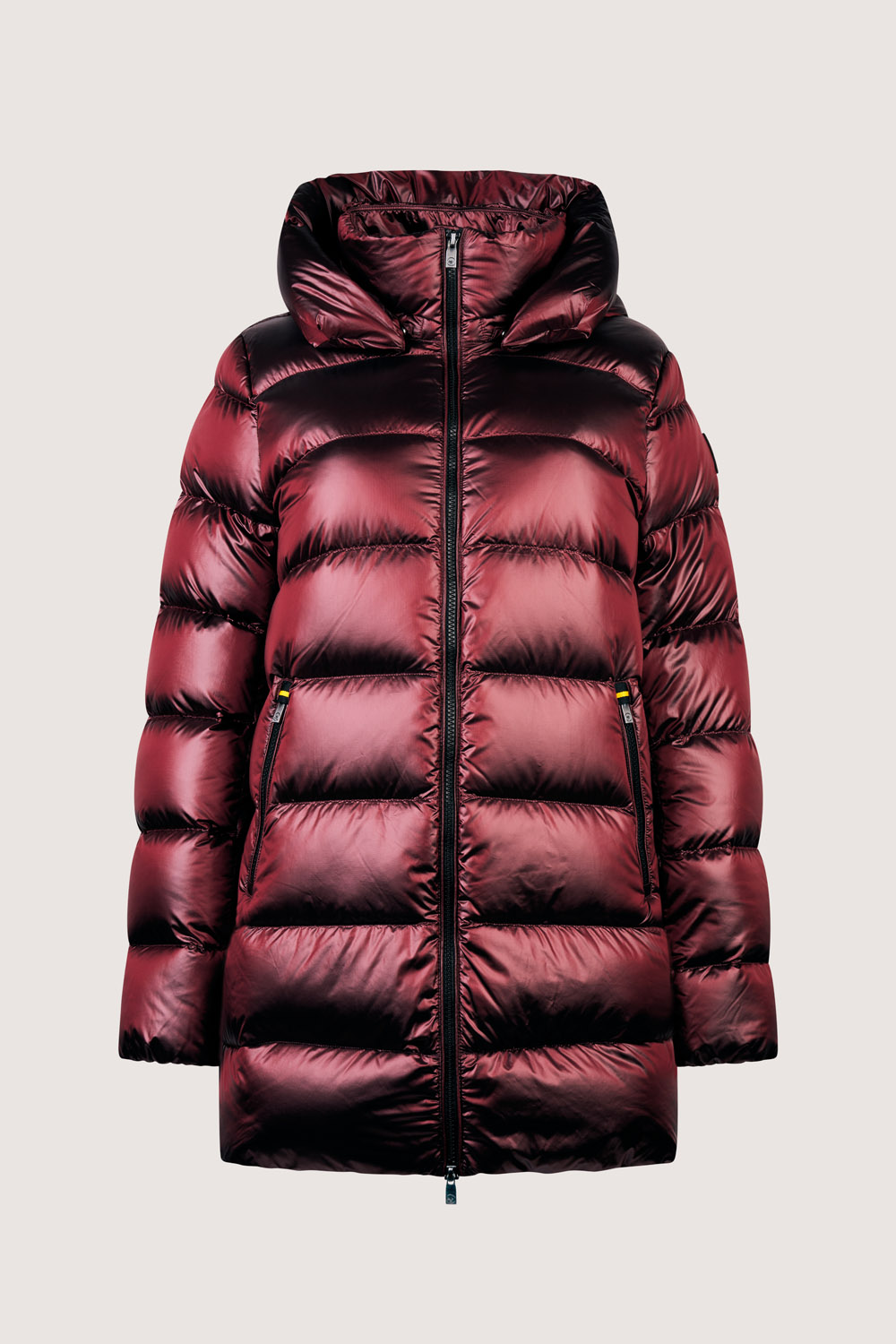 BELLA 800FP LIGHT DOWN COAT WITH DETACHABLE HOOD 253CFWJI3018 N3O11D 559XXP 1 1