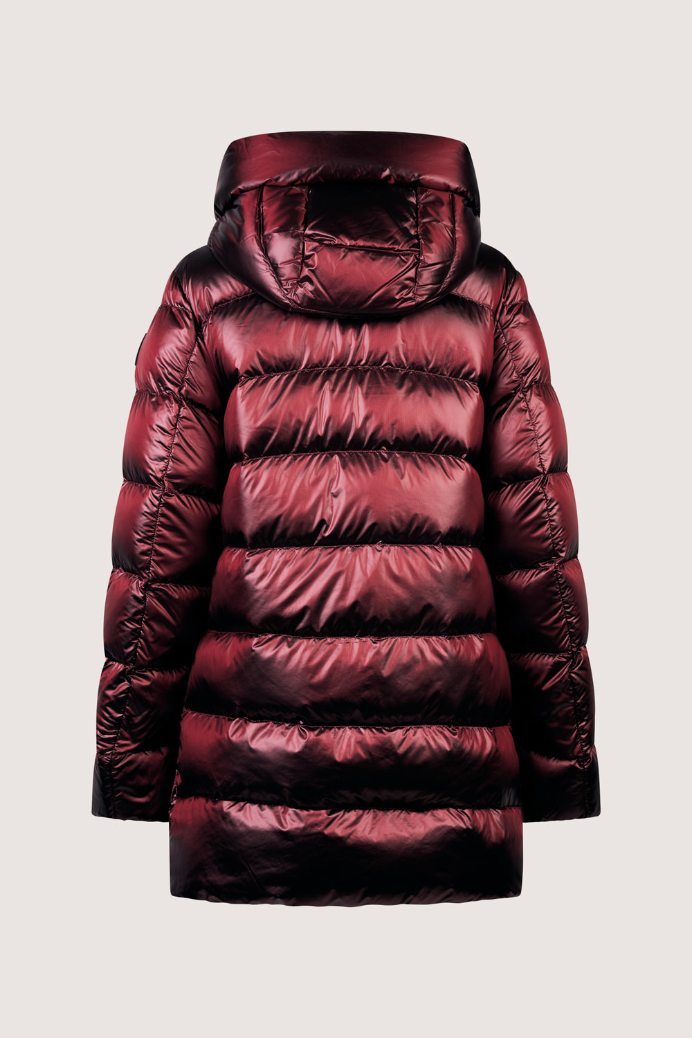 BELLA 800FP LIGHT DOWN COAT WITH DETACHABLE HOOD 253CFWJI3018 N3O11D 559XXP 2 1