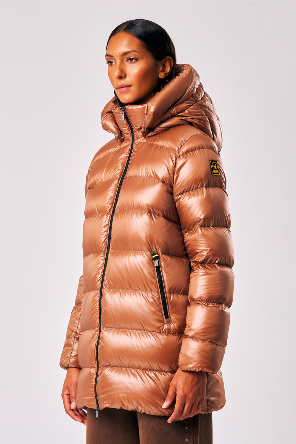 BELLA - 800FP LIGHT DOWN COAT WITH DETACHABLE HOOD_253CFWJI3018_N3O11D_71TXXP_4 BELLA 800FP LIGHT DOWN COAT WITH DETACHABLE HOOD 253CFWJI3018 N3O11D 71TXXP 4