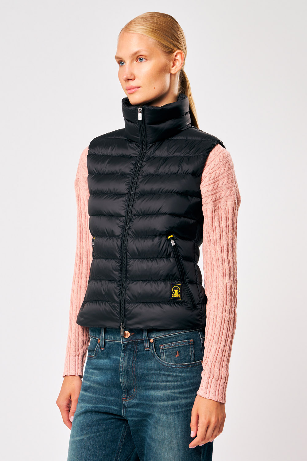 Carolina - Gilet 100 grammi da donna 800 Fill Power nero